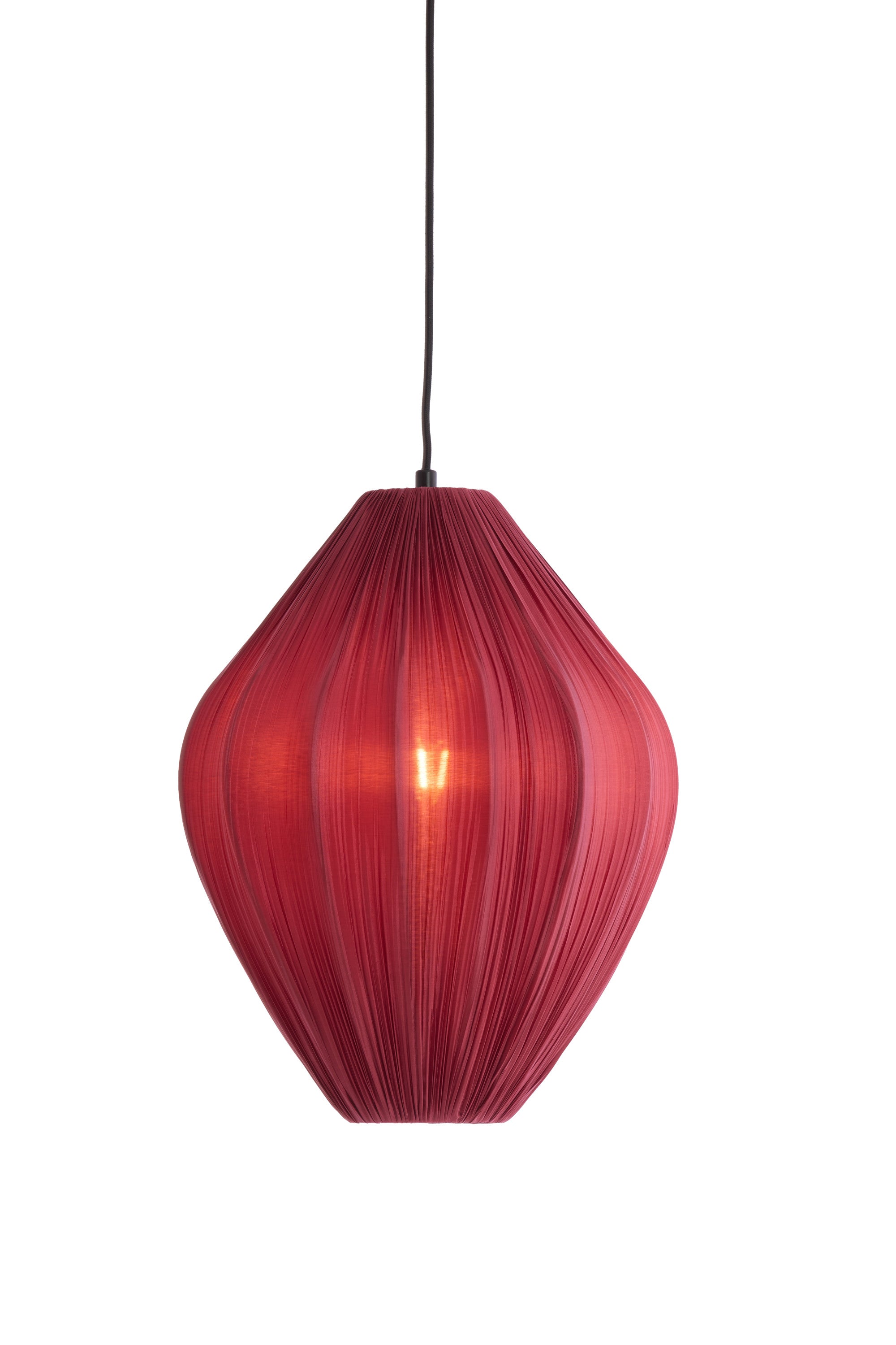 Verita Burgundy Pendant Light 36cm