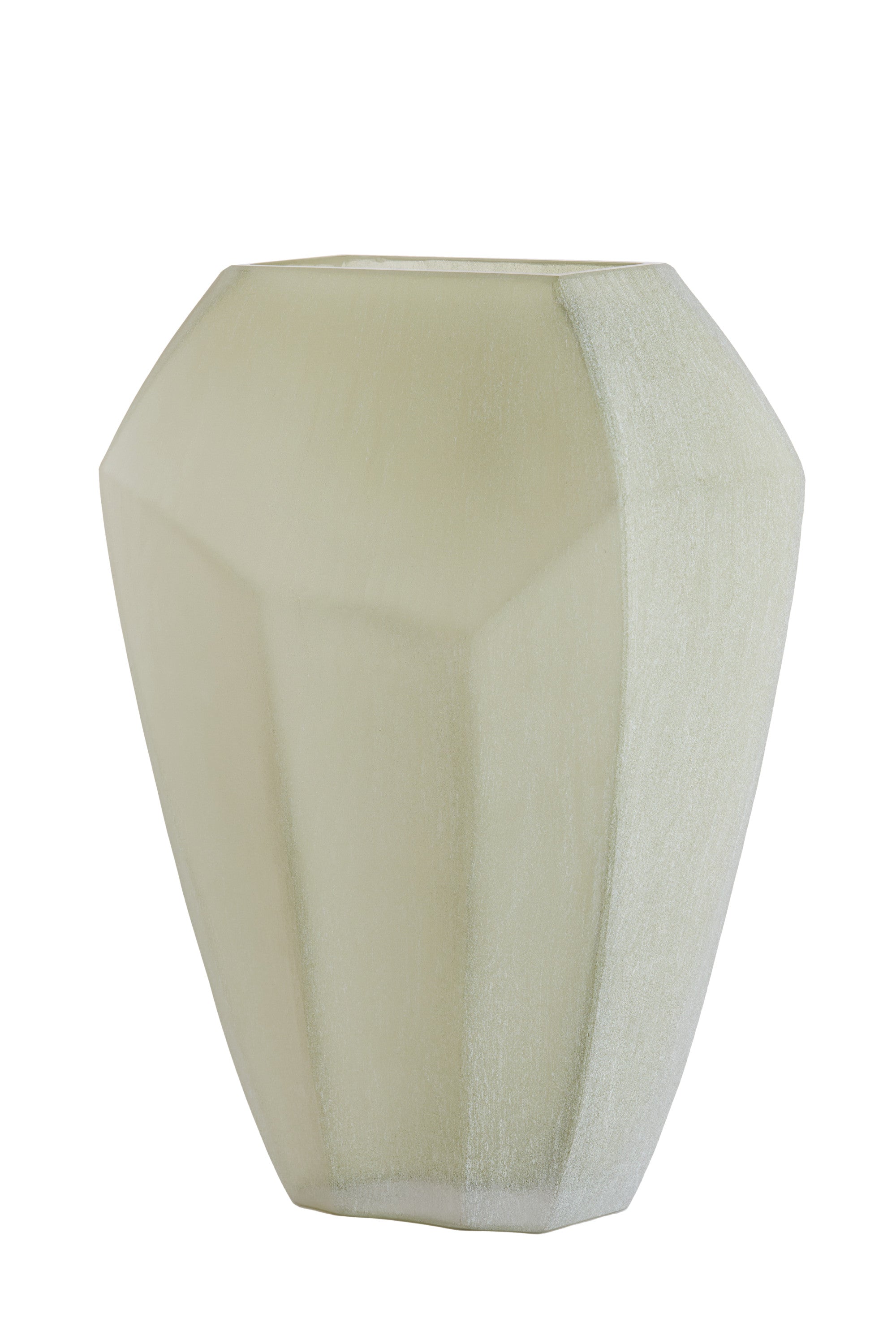 Vionna Olive Green Glass Vase 44.5cm
