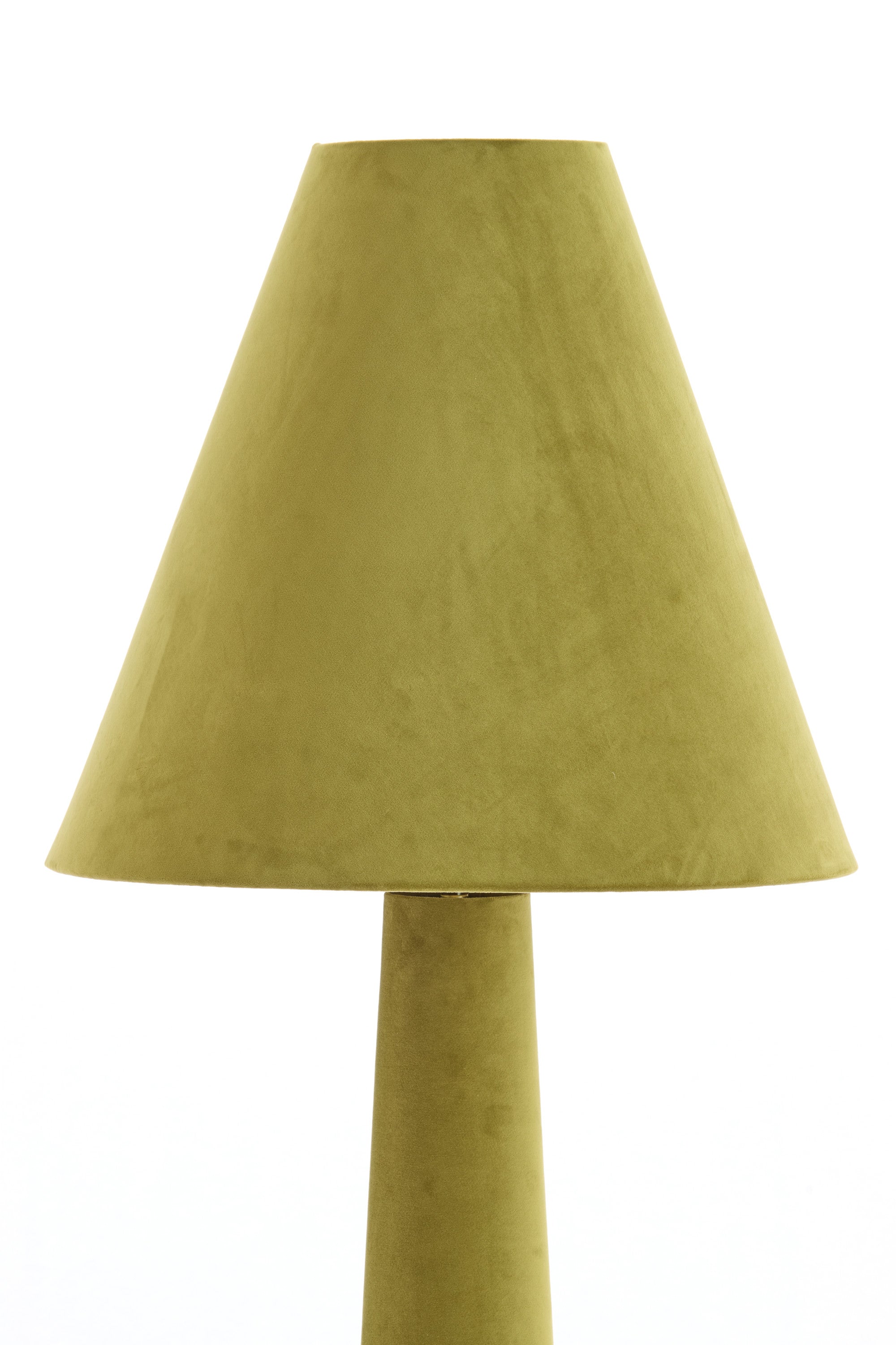 Devia Green Velvet Floor Lamp