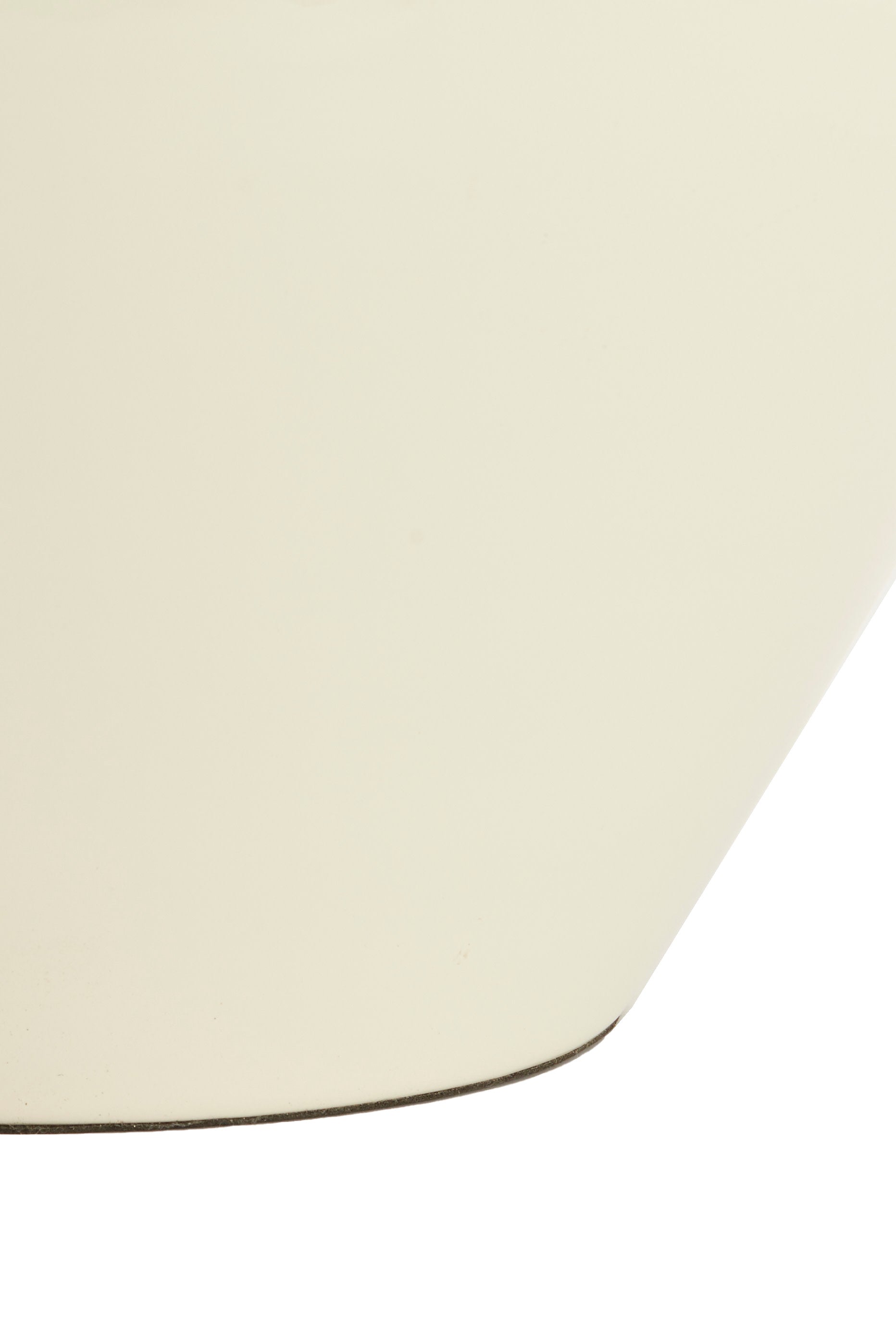 Nana Gloss Cream Metal Vase 69cm