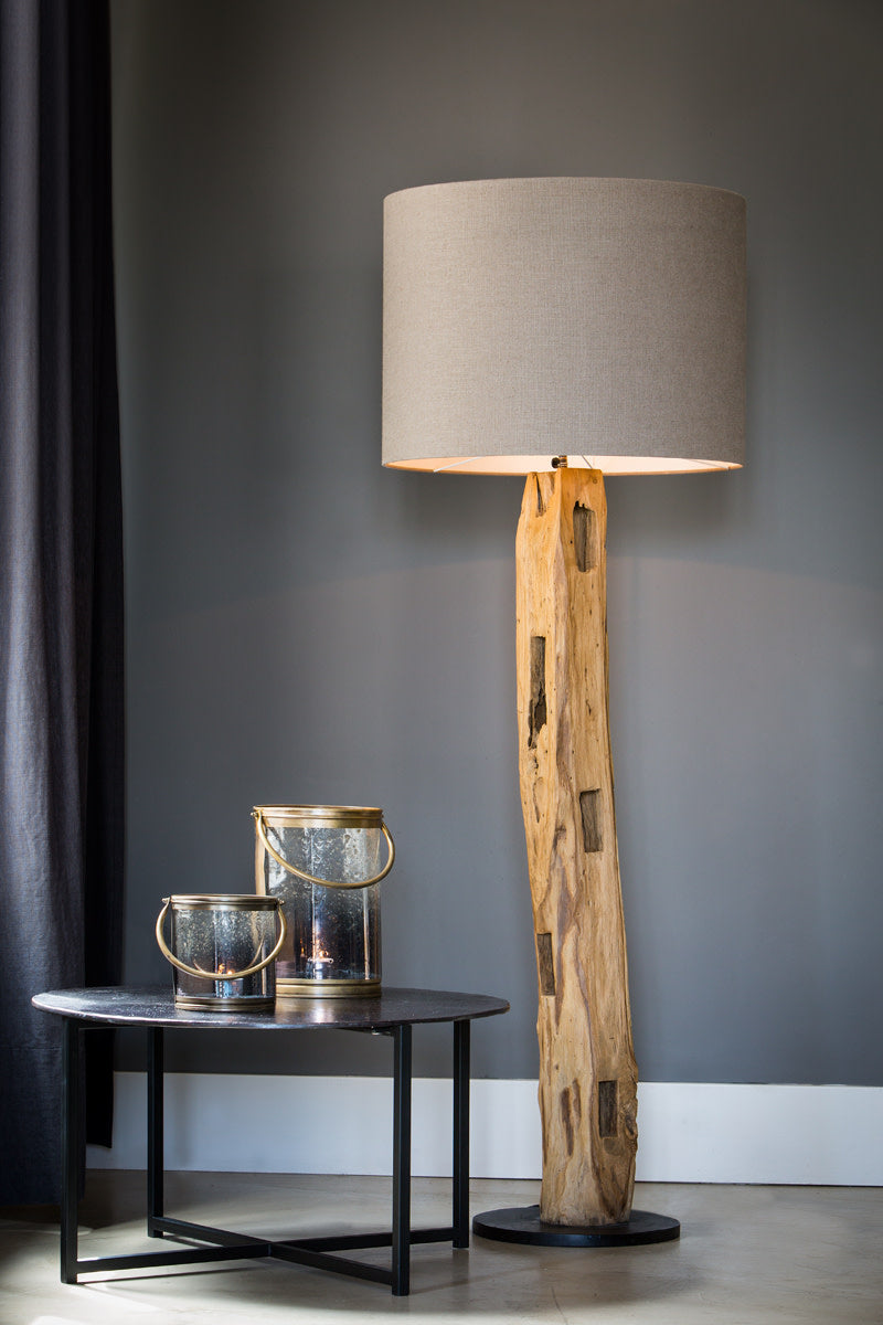 Karlovo Wood Floor Lamp Base