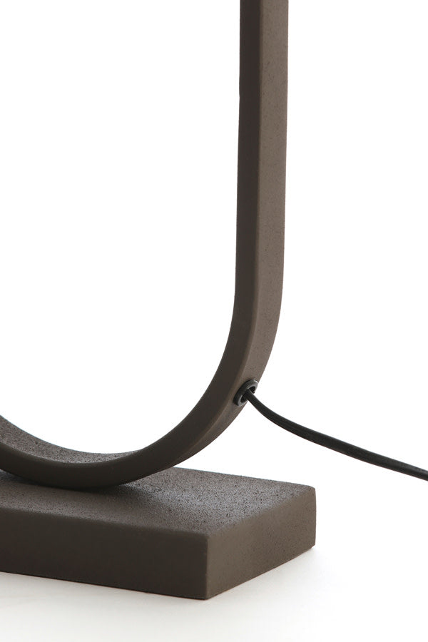 Jamiri Brown Metal Table Lamp Base 45cm