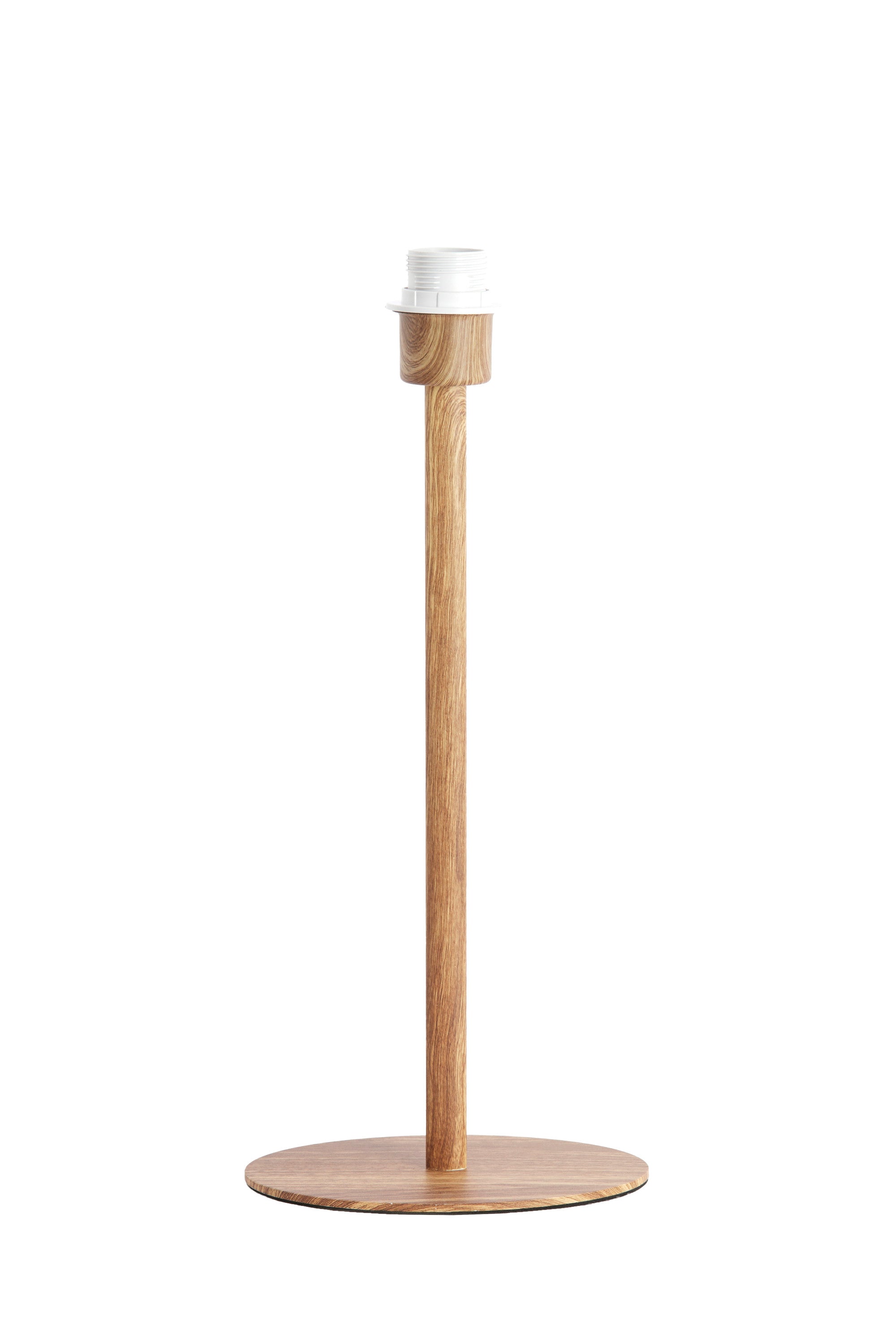 Cerini Natural Wood Effect Table Lamp Base
