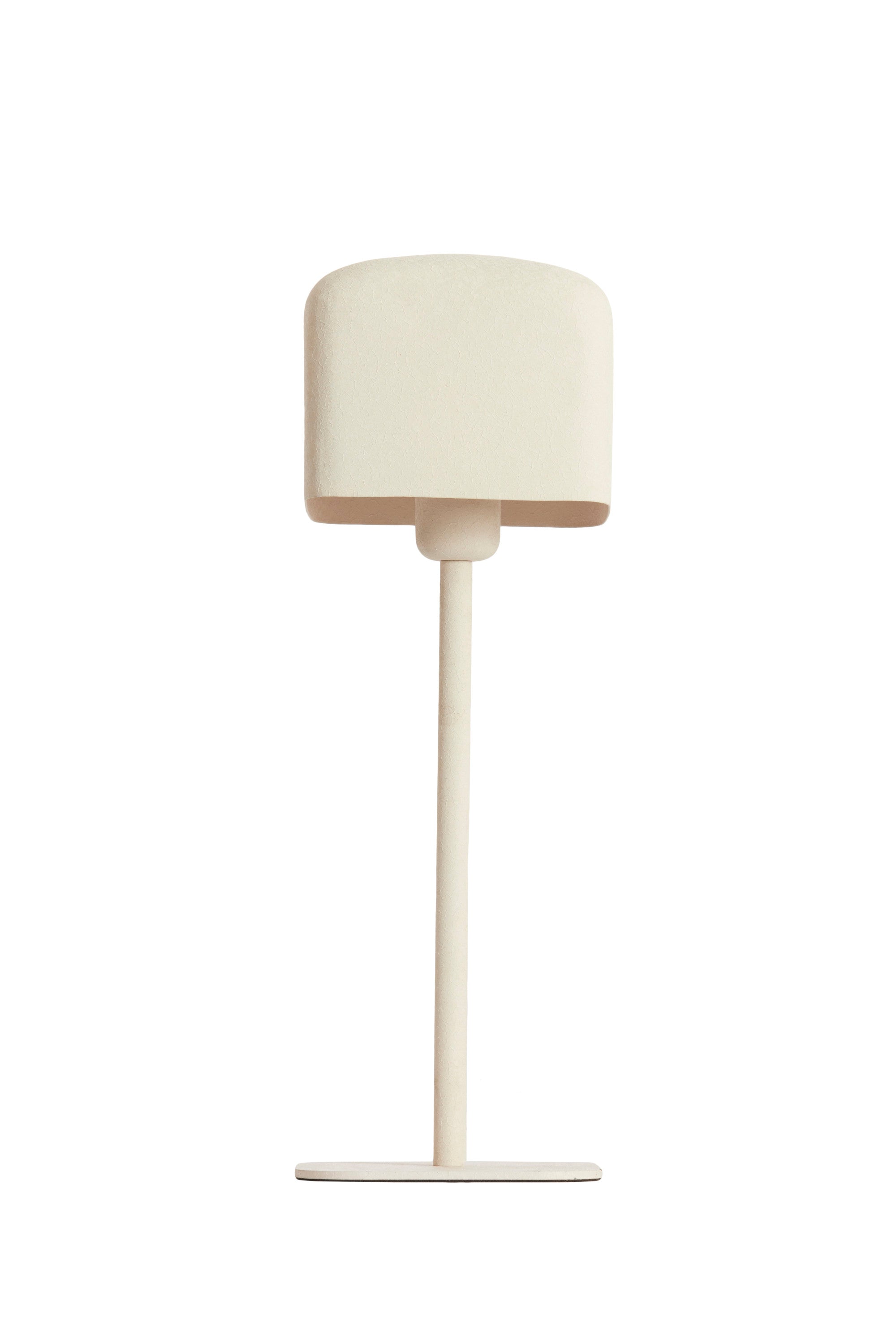 Elenie Matt Light Pink Metal Table Lamp 46cm