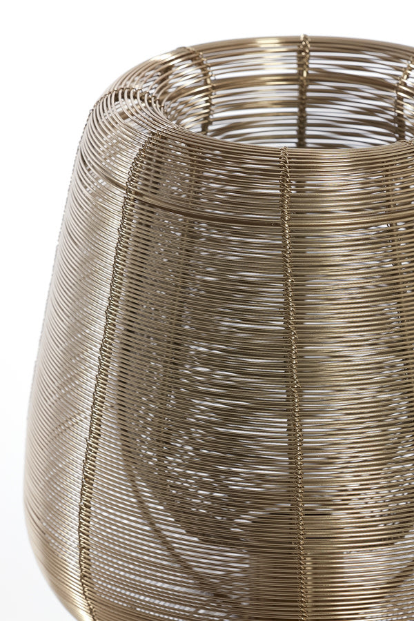 Aboso Light Gold Metal Table Lamp 54cm