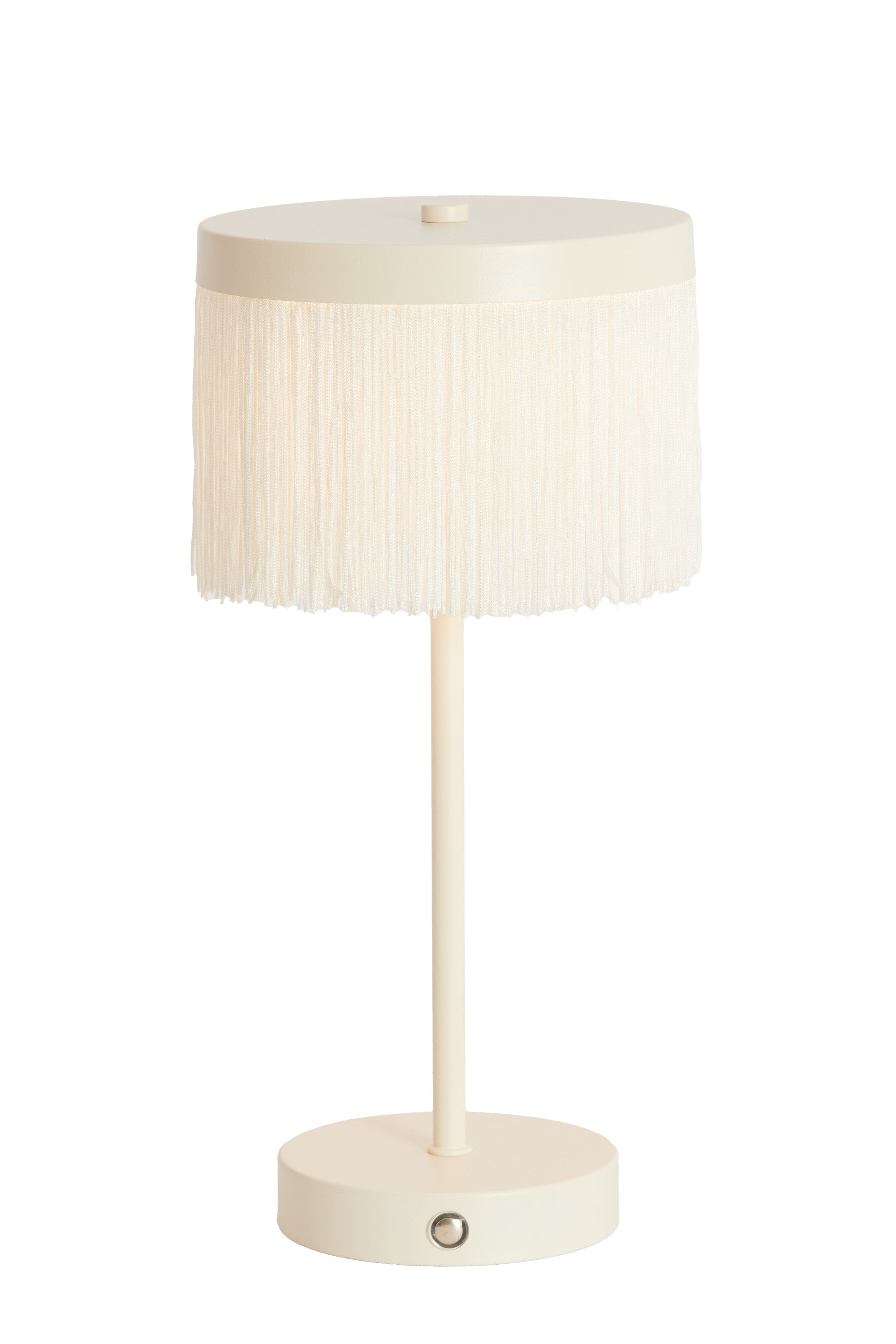 Diny Matt Cream Metal LED Table Lamp