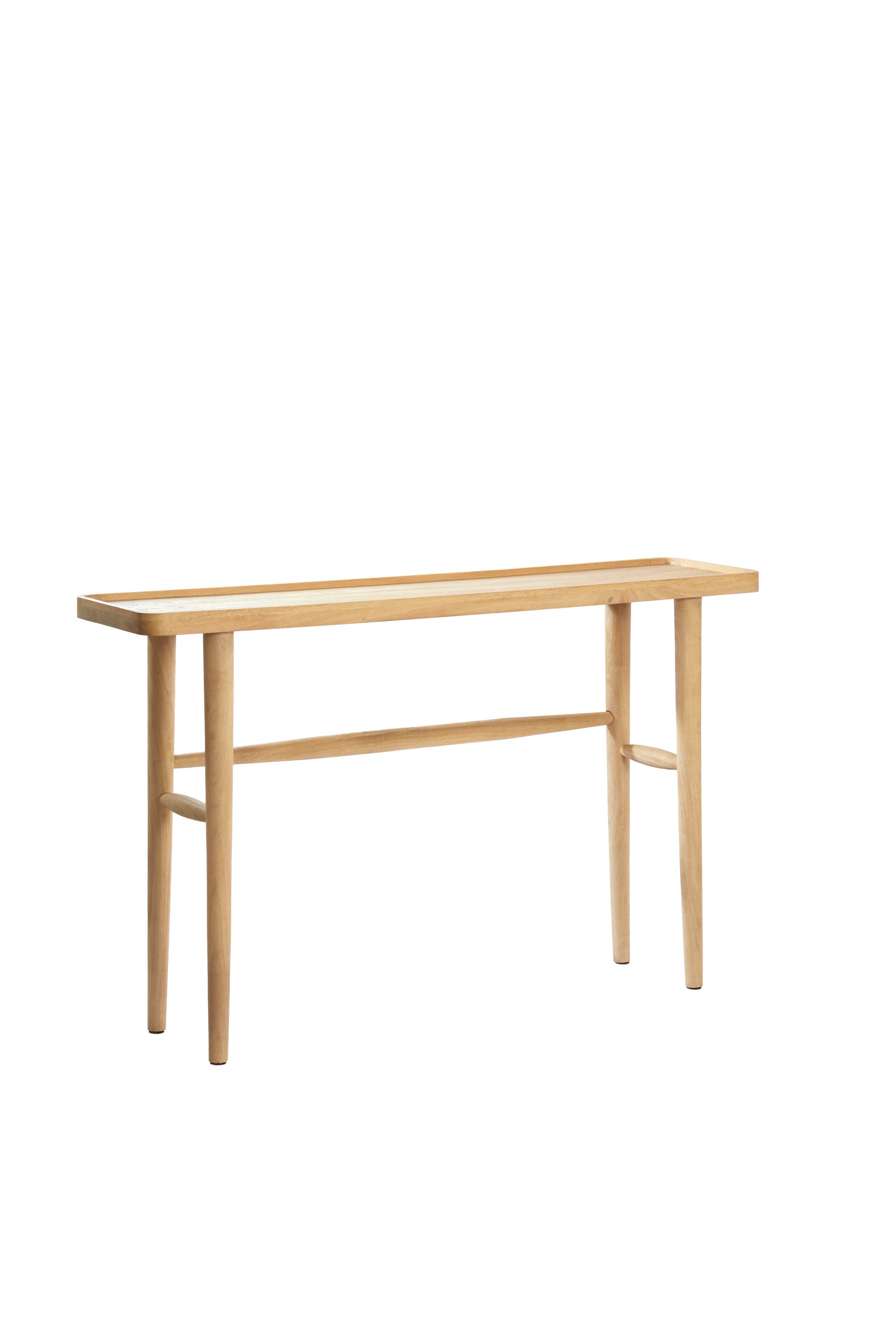 Qiano Natural Mango Wood Console Table 75cm