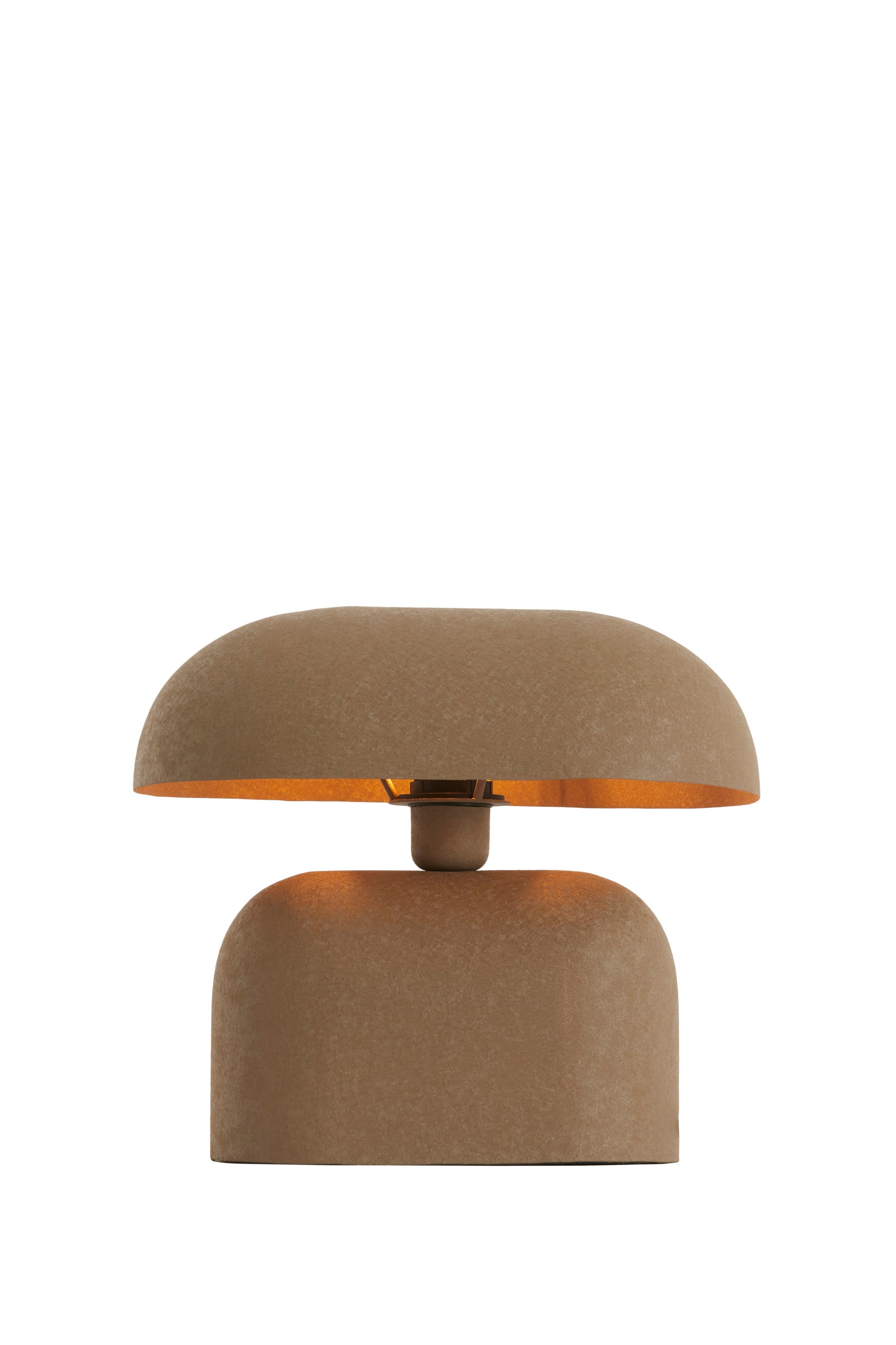 Todd Matt Dark Brown Metal Table Lamp