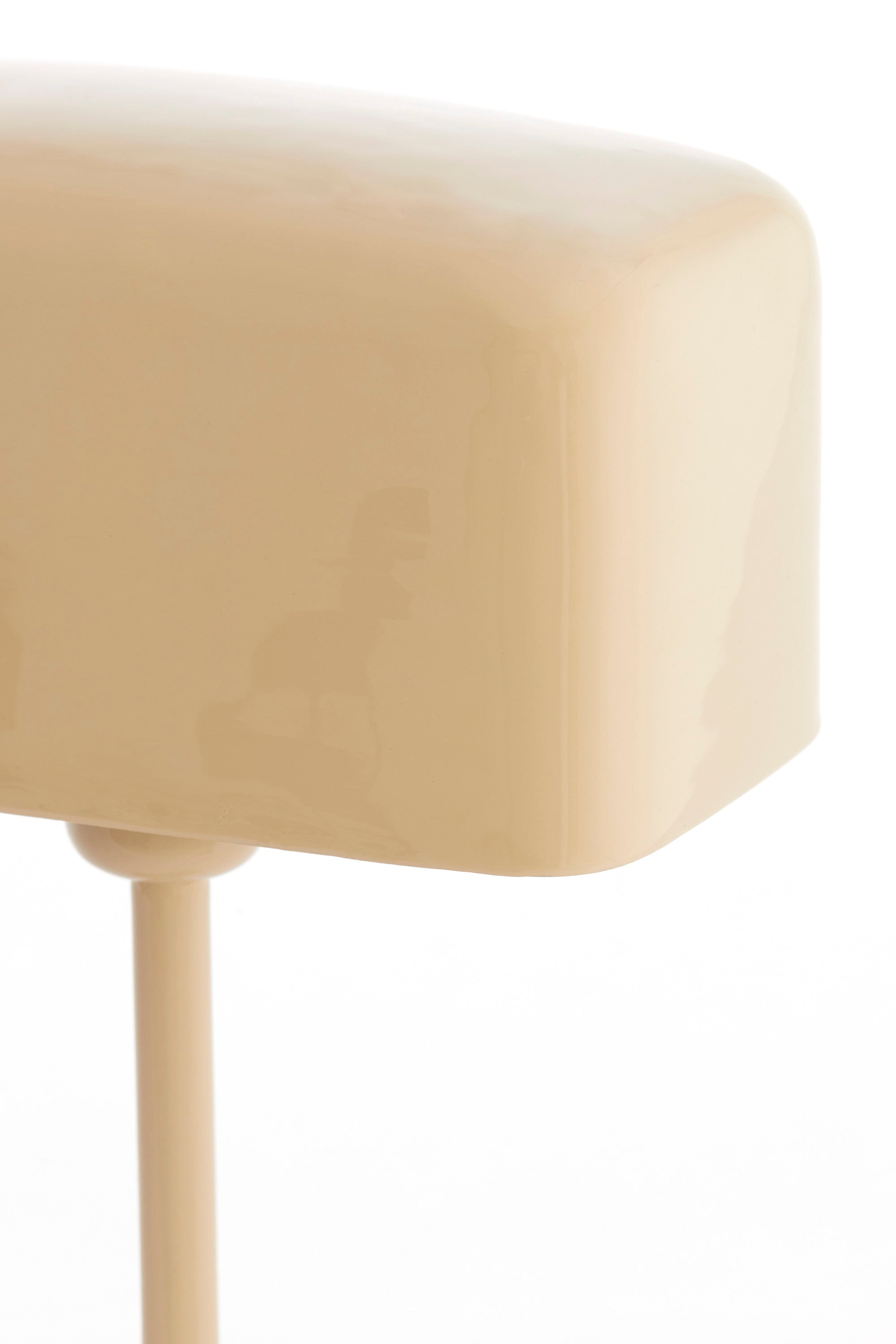 Elenie Gloss Sand Metal Table Lamp 48cm