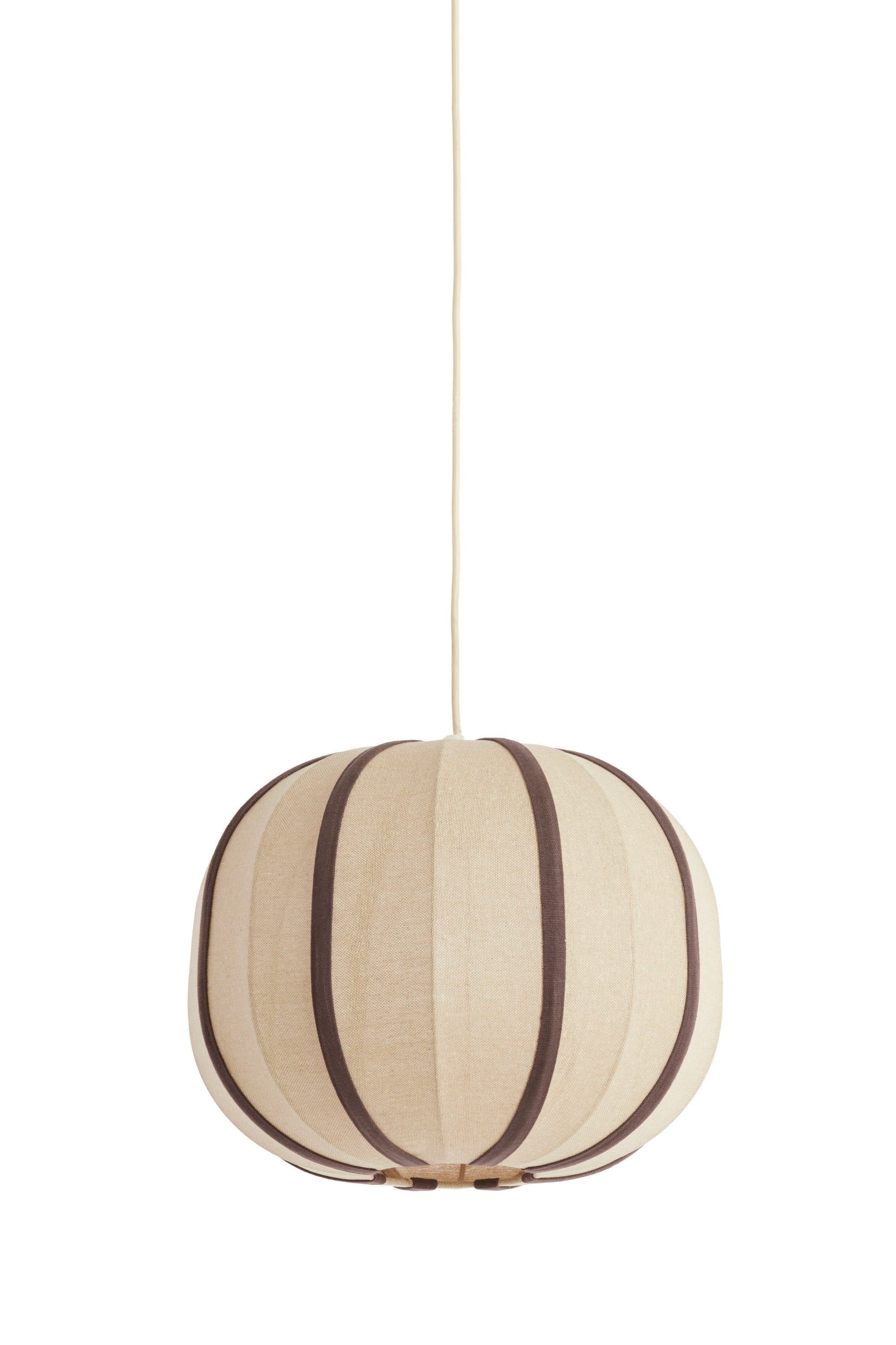 Esmiria Natural & Dark Brown Pendant Light 40cm