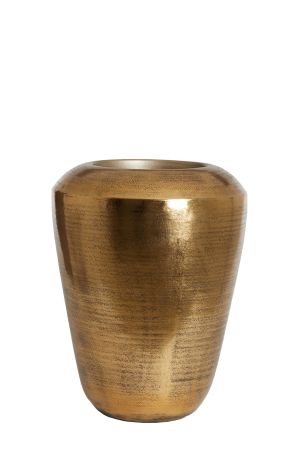 Louie Antique Bronze Metal Vase 68cm