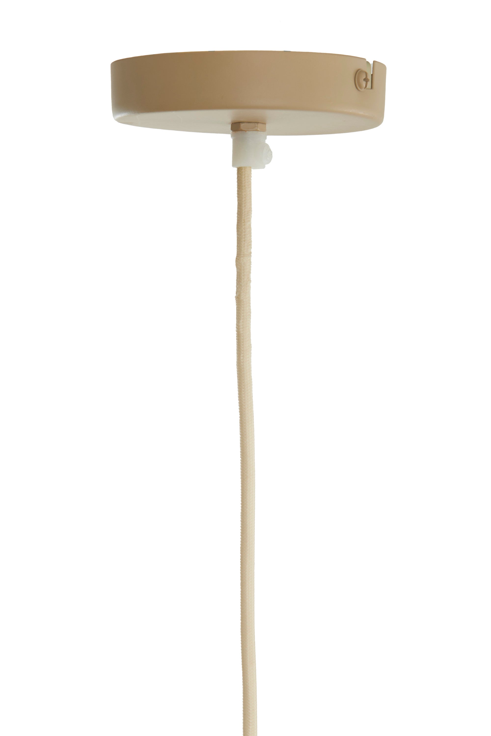 Mirelys Natural & Olive Green Pendant Light 49cm