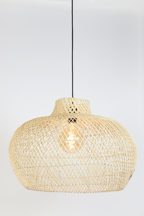 Charita Natural Rattan Pendant Light 60cm