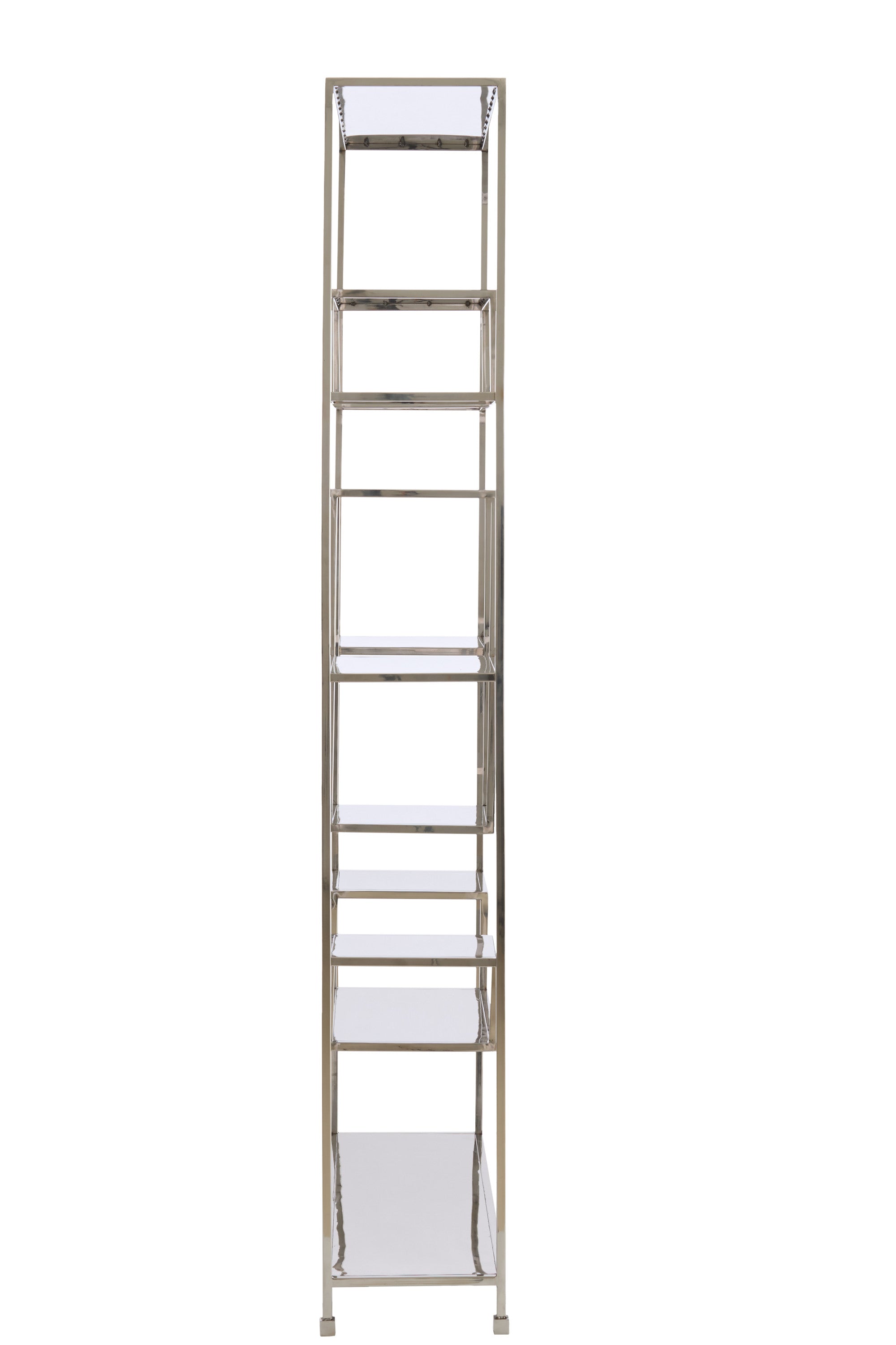 Rezina Nickel Metal Open Display Unit