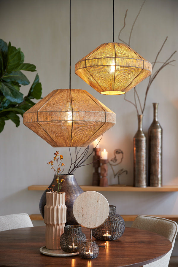 Mallow Natural Jute Pendant Light 60cm
