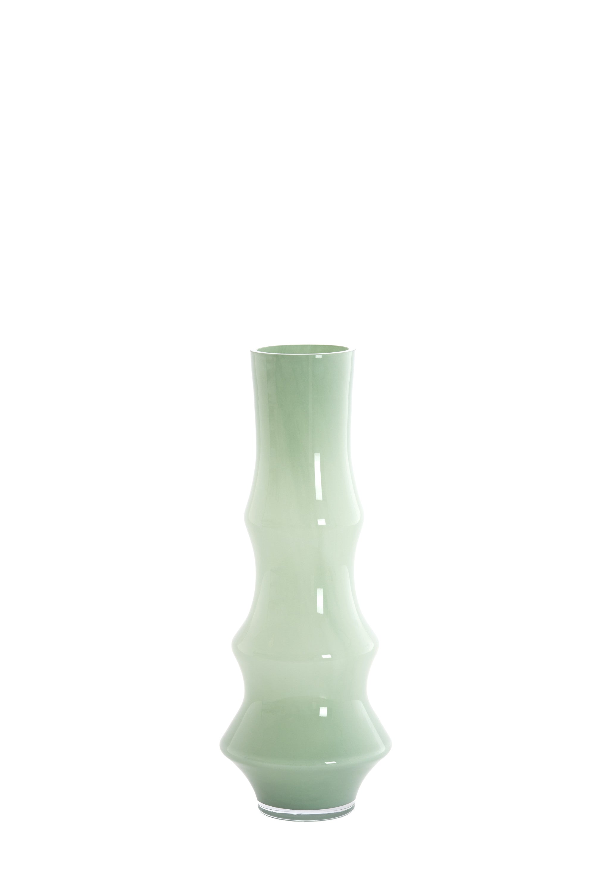 Fiorenza Mint Glass Vase 50cm