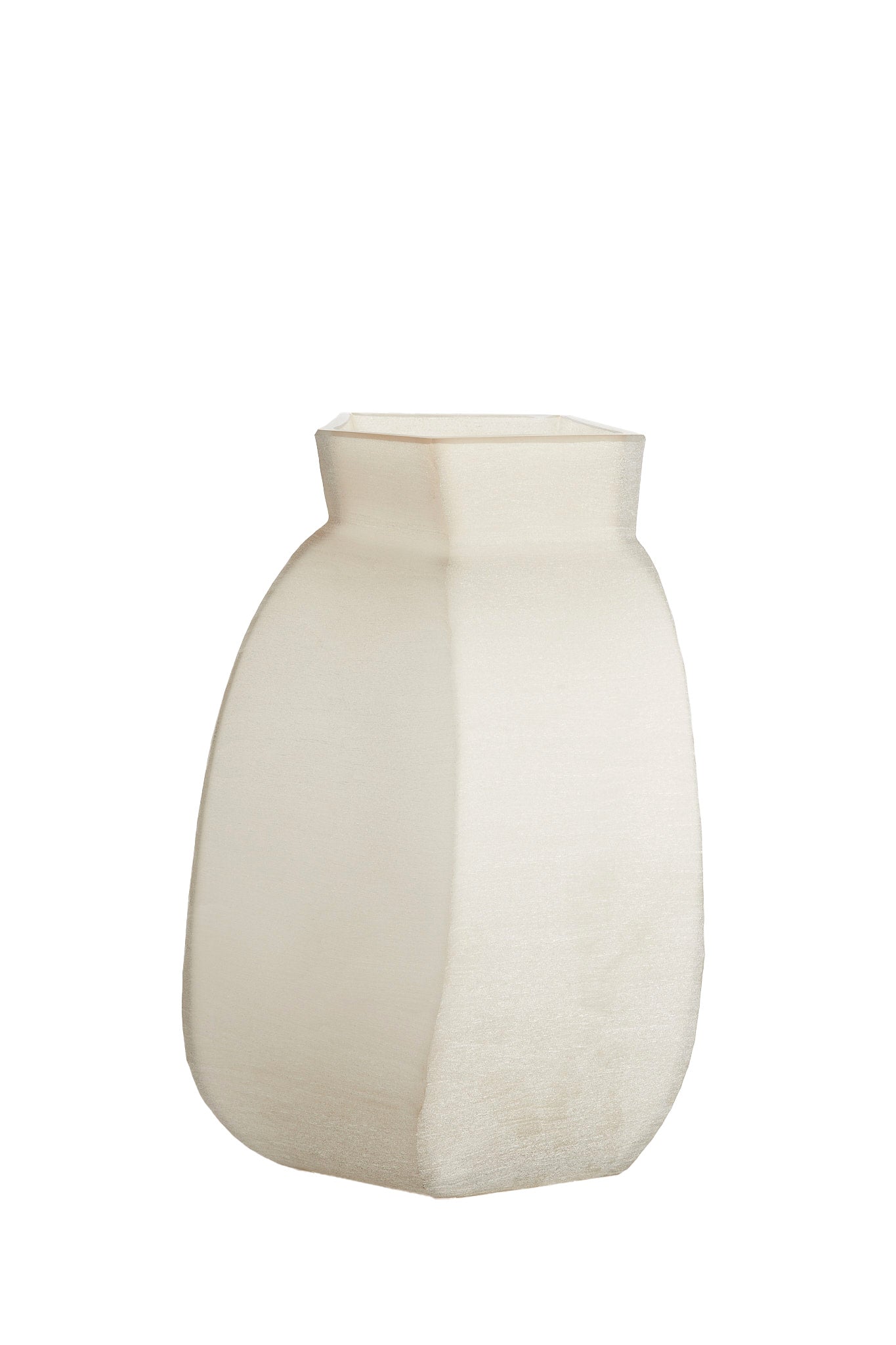Veliko Light Brown Glass Vase 40cm