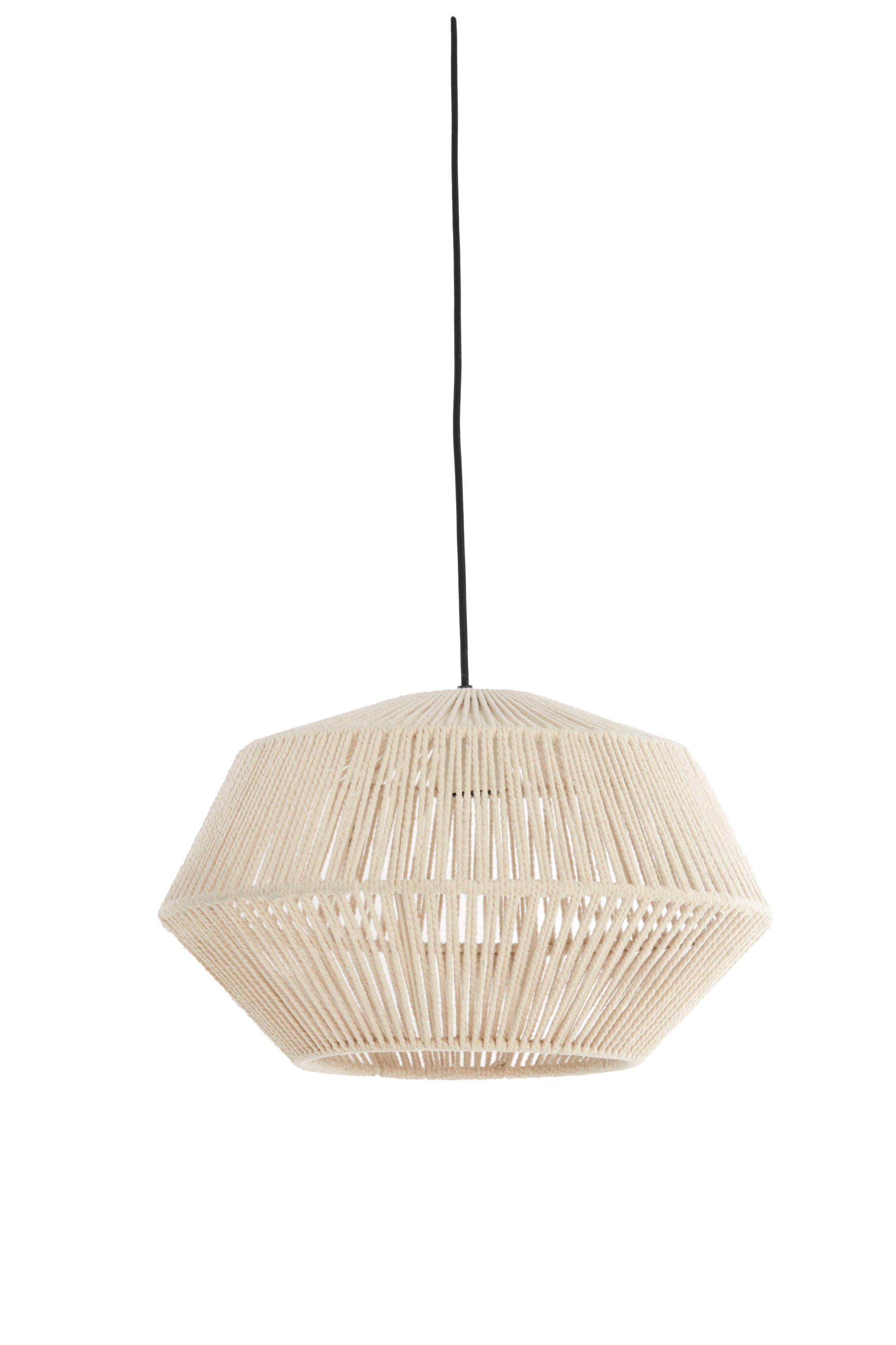 Deya Cream Metal Pendant Light 40cm