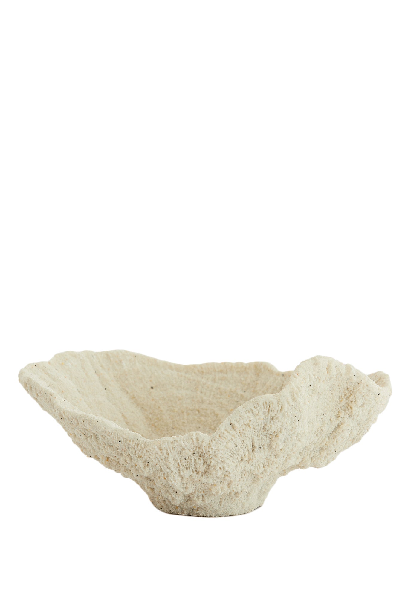 Coral Cream Ornament 11cm