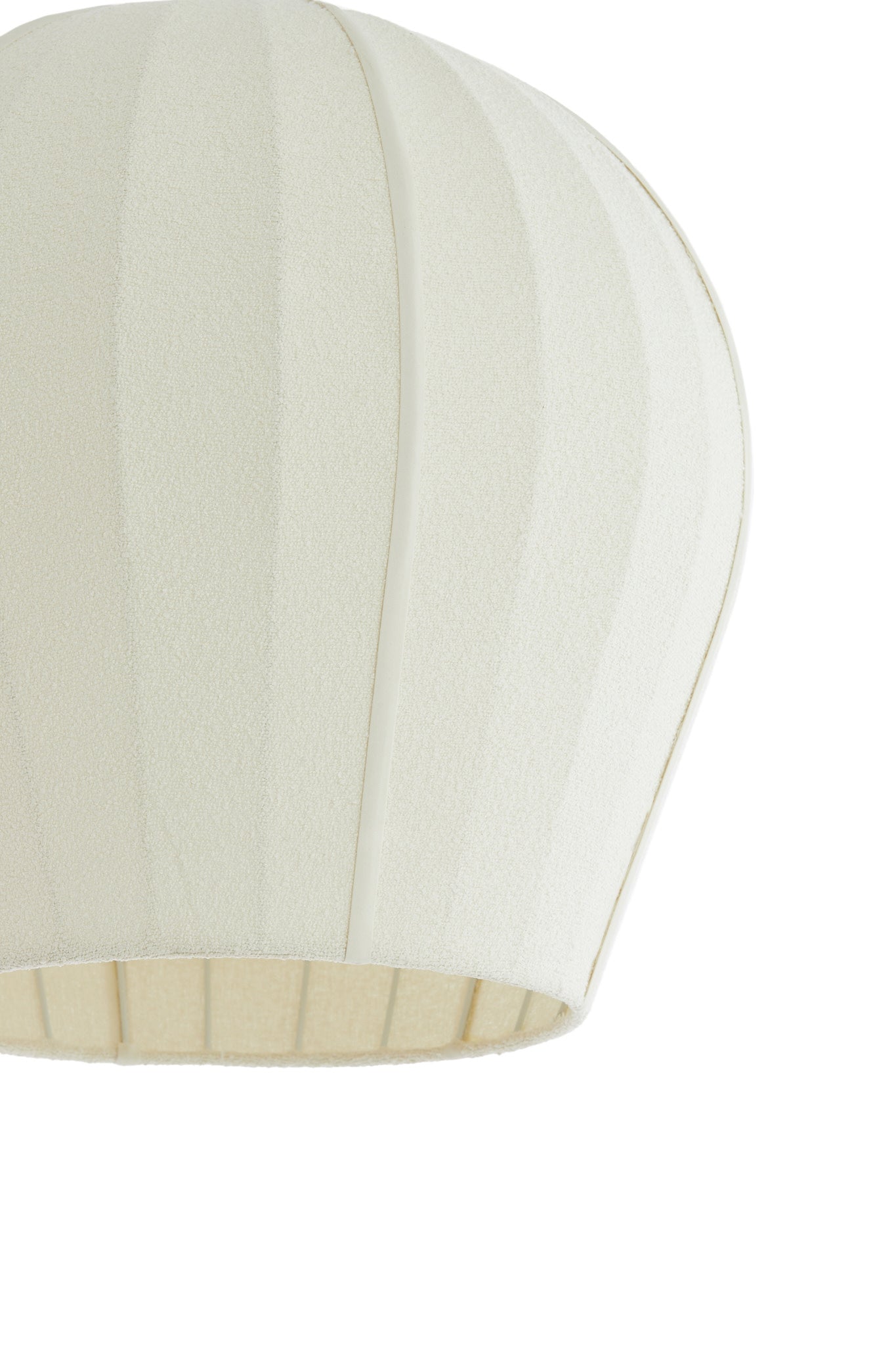 Zagori Cream Bouclé Pendant Light 35cm