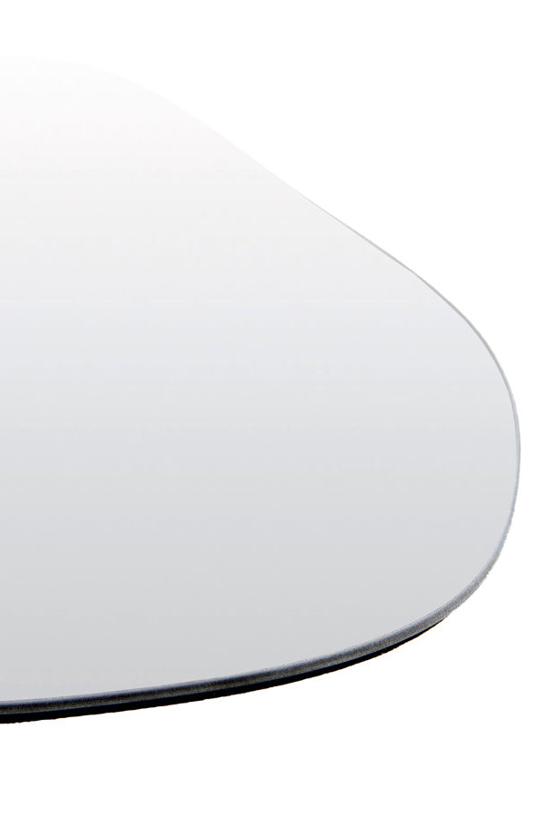 Algeza Clear Glass Organic Wall Mirror 51cm