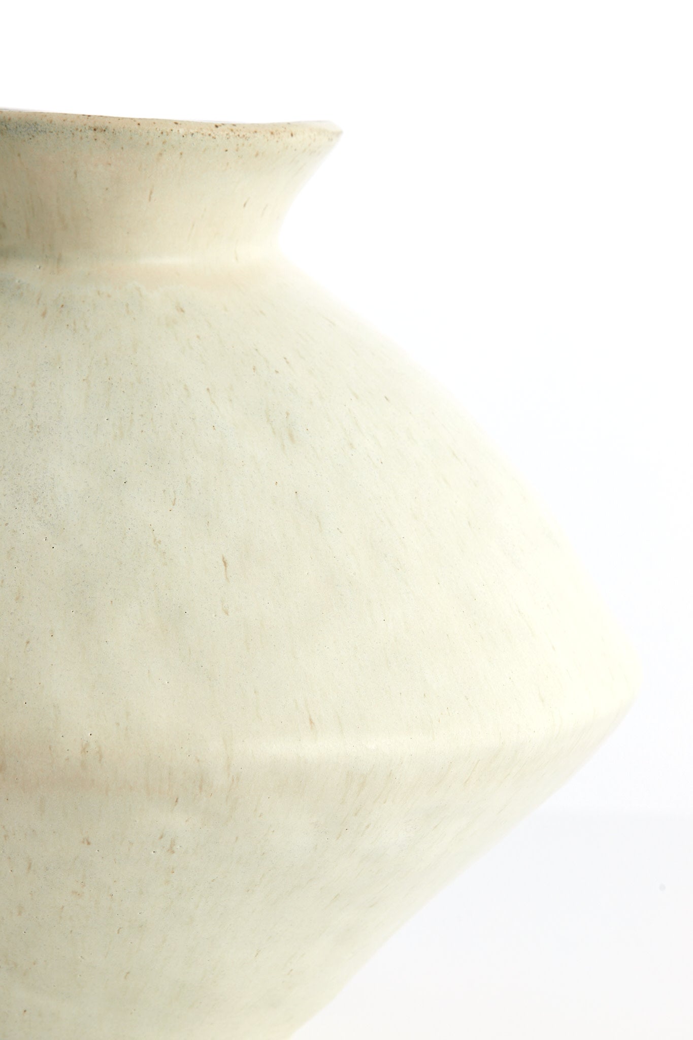 Beato Matt Cream/Sand Ceramic Vase 27.5cm