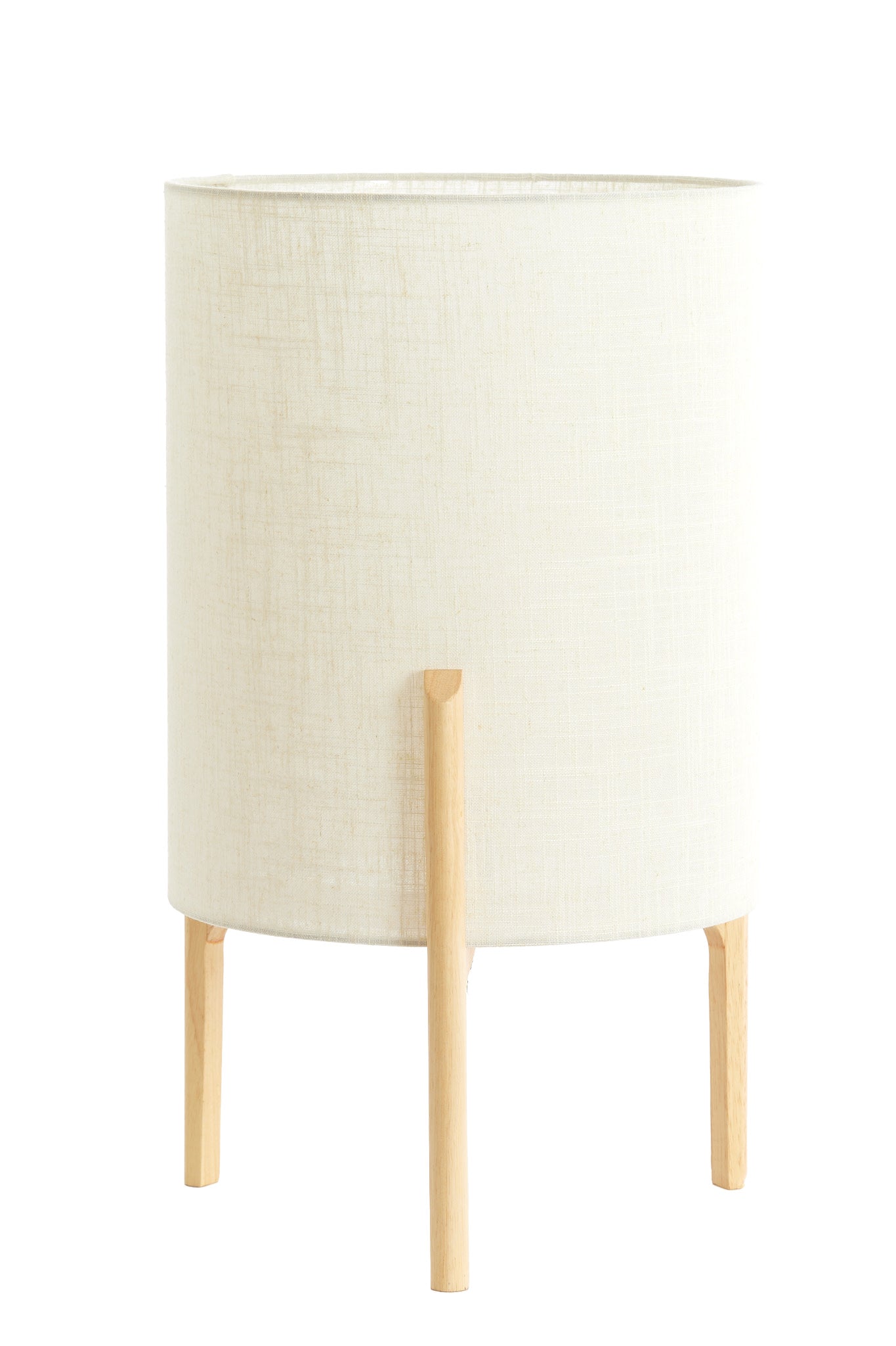 Litto Natural & White Linen Table Lamp 58cm