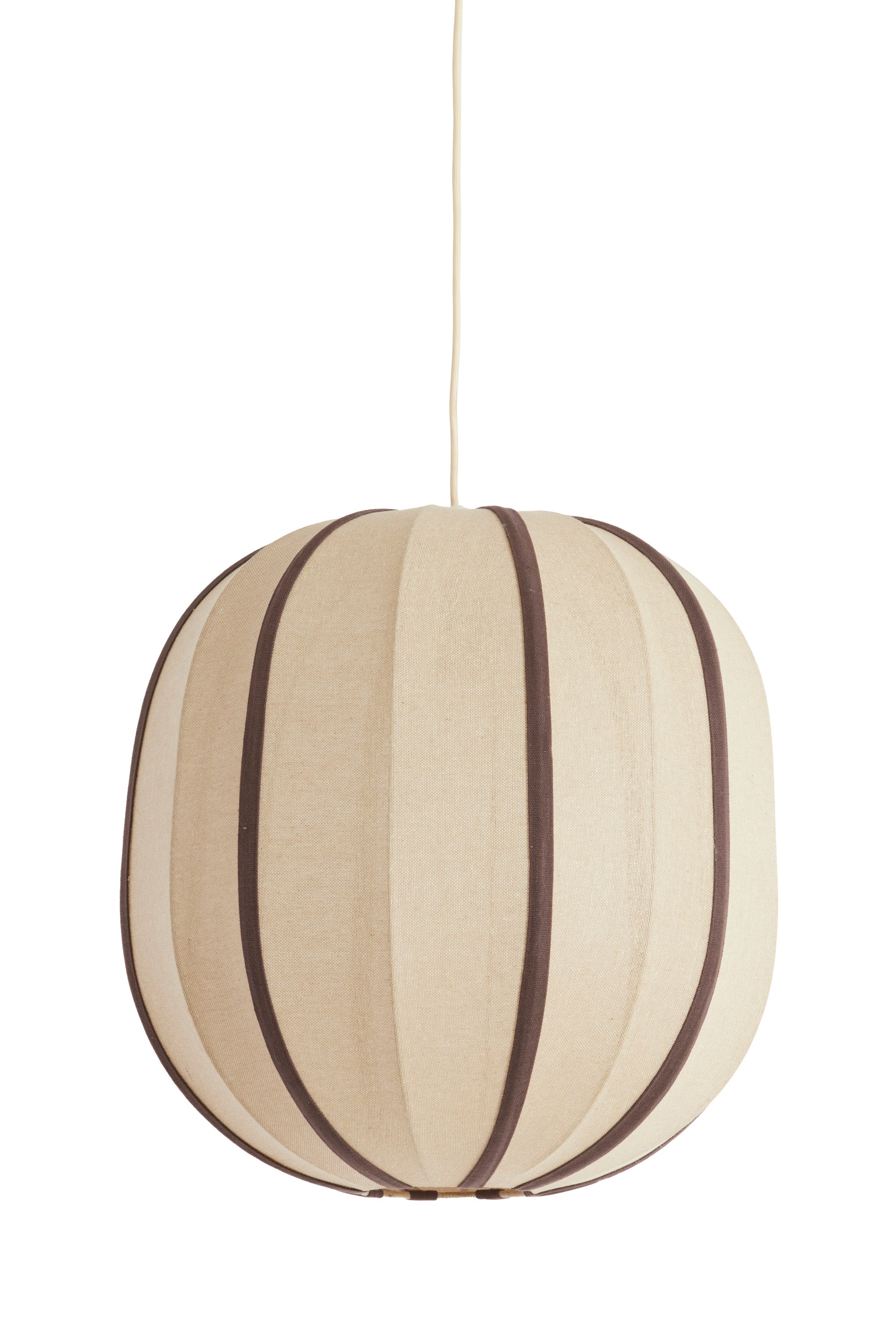 Esmiria Natural & Dark Brown Pendant Light 51cm