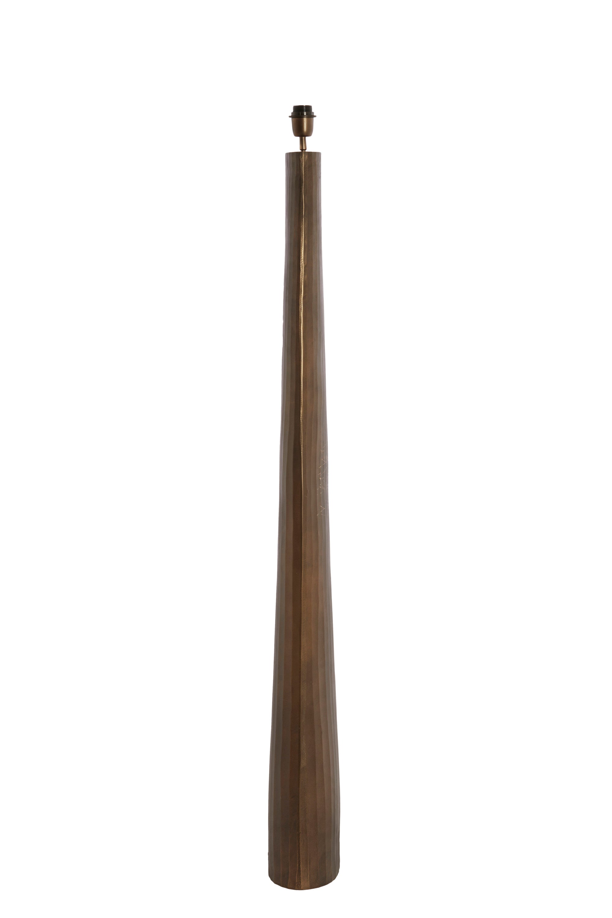 Mijas Brown Bronze Metal Floor Lamp Base 144cm