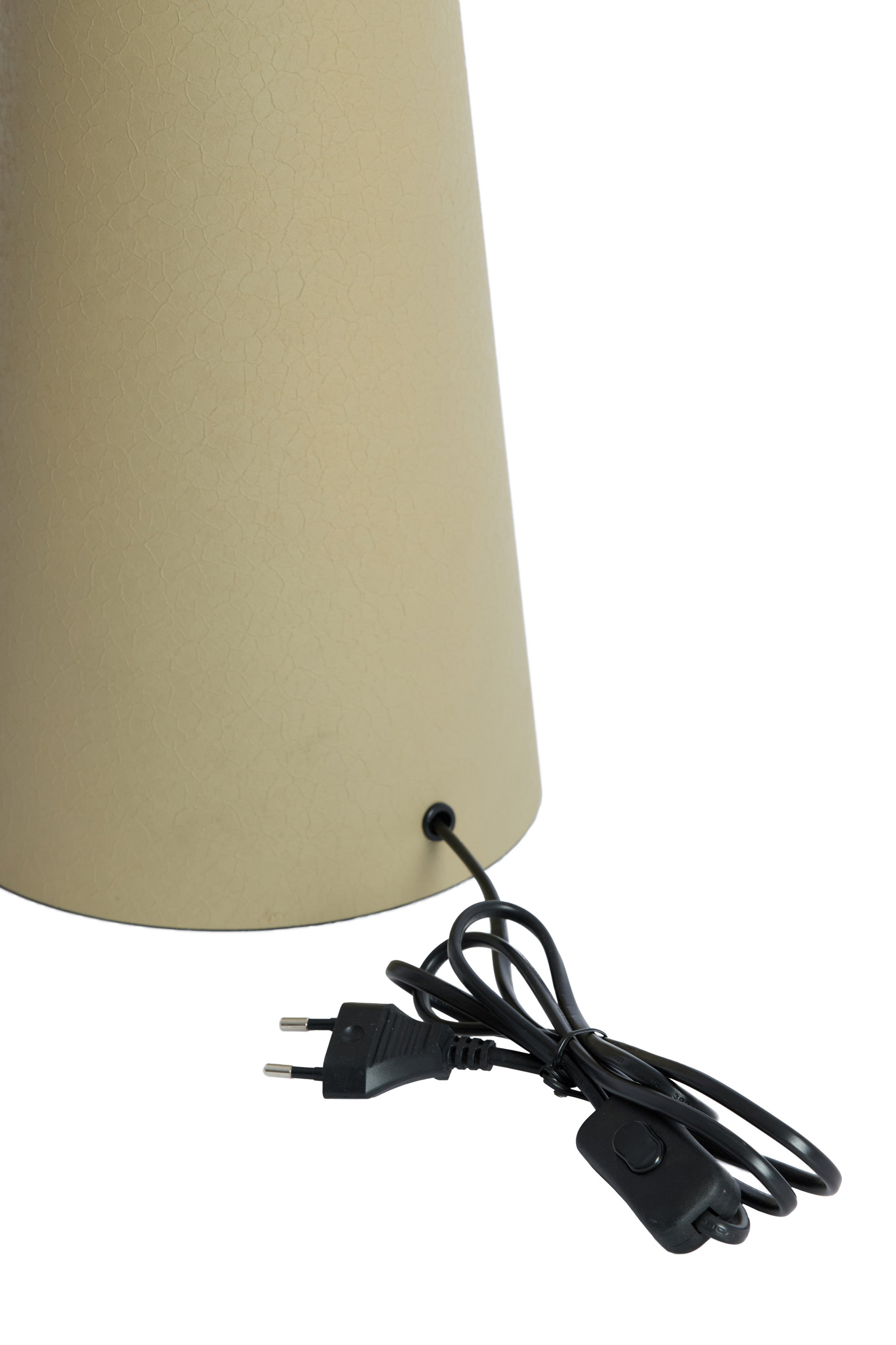 Yelos Matt Green/Grey Metal Table Lamp Base 35cm