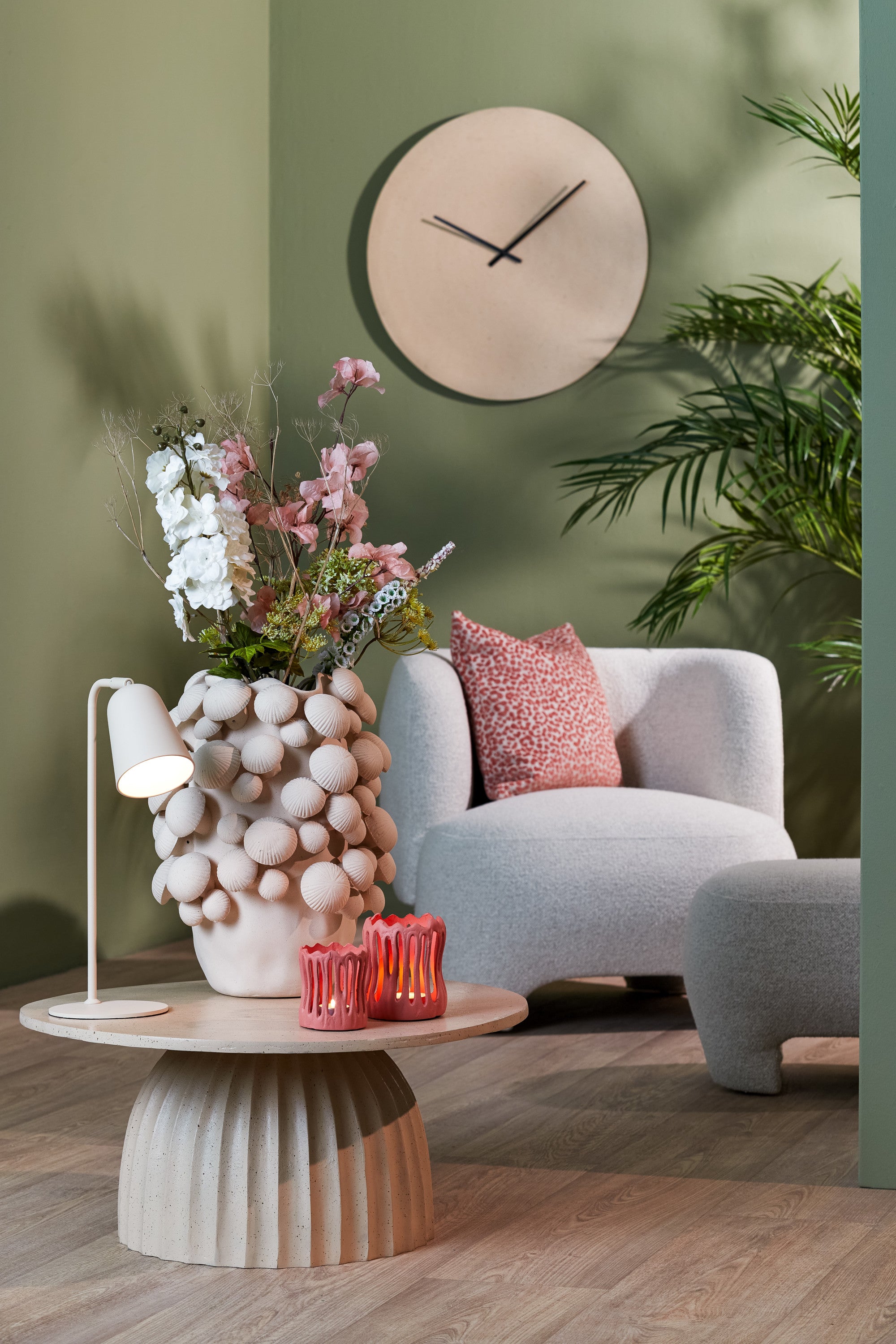 Salomo Sand Metal Table Lamp