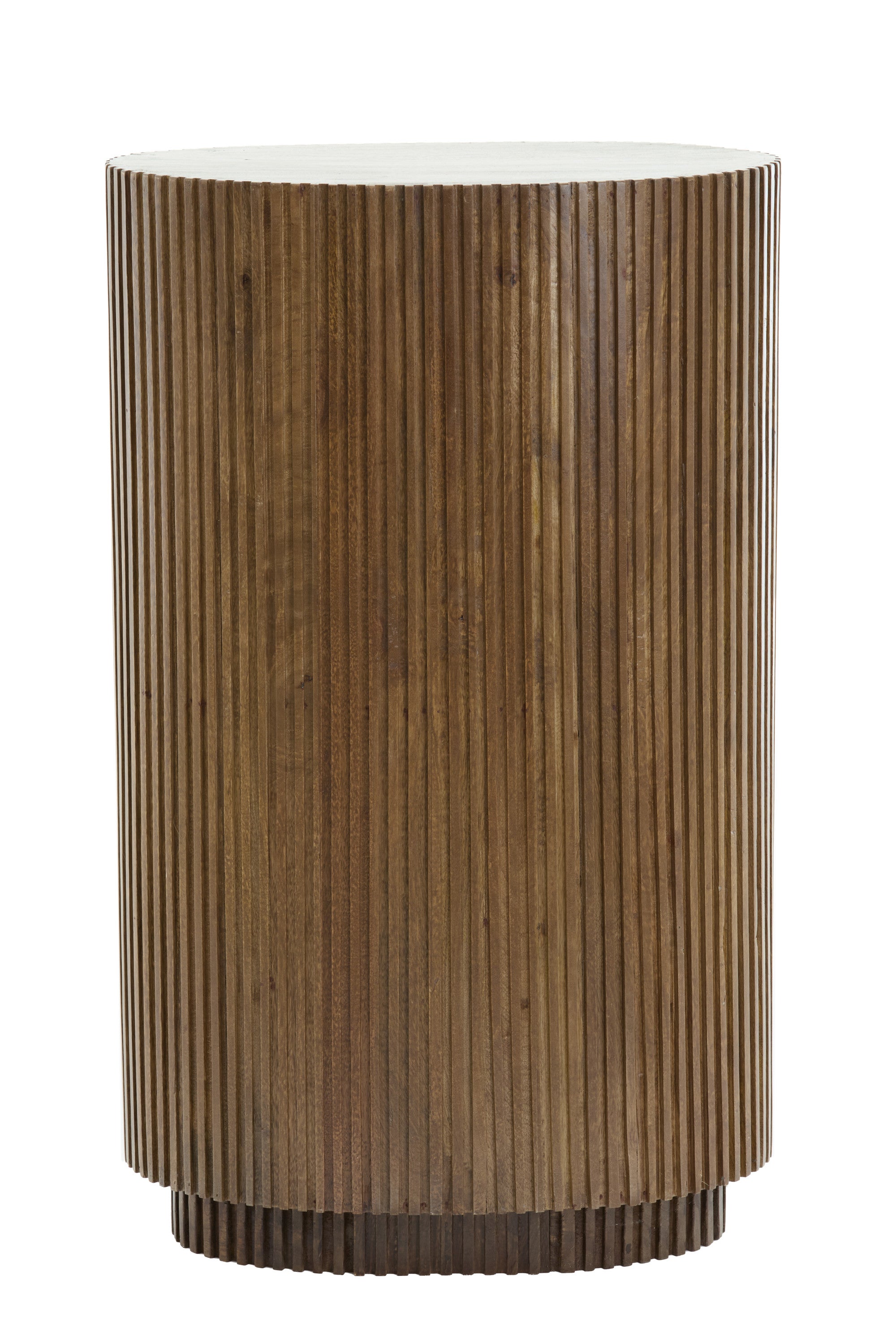Dumosi Dark Brown Wood Plinth 100cm