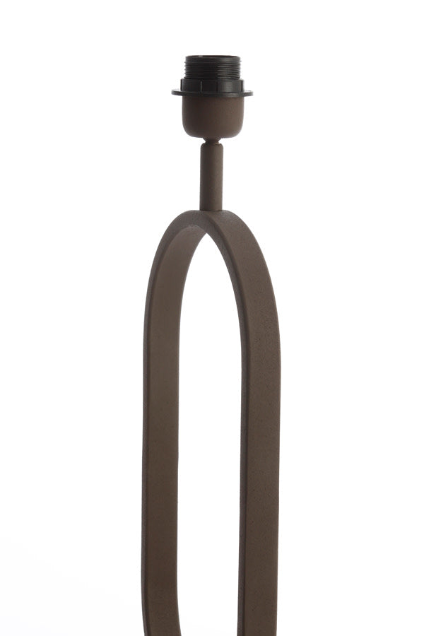Jamiri Brown Metal Table Lamp Base 55cm
