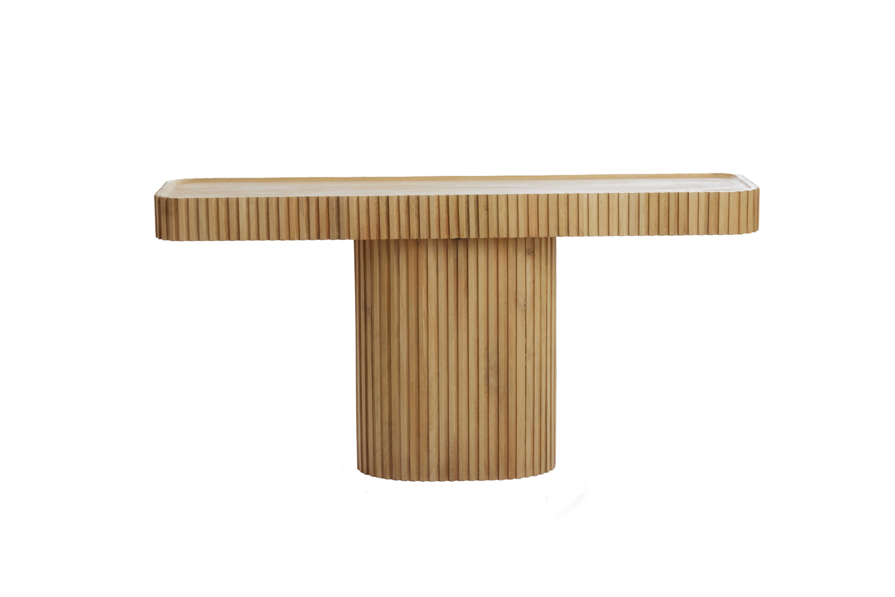 Kioto Natural Mango Wood Console Table