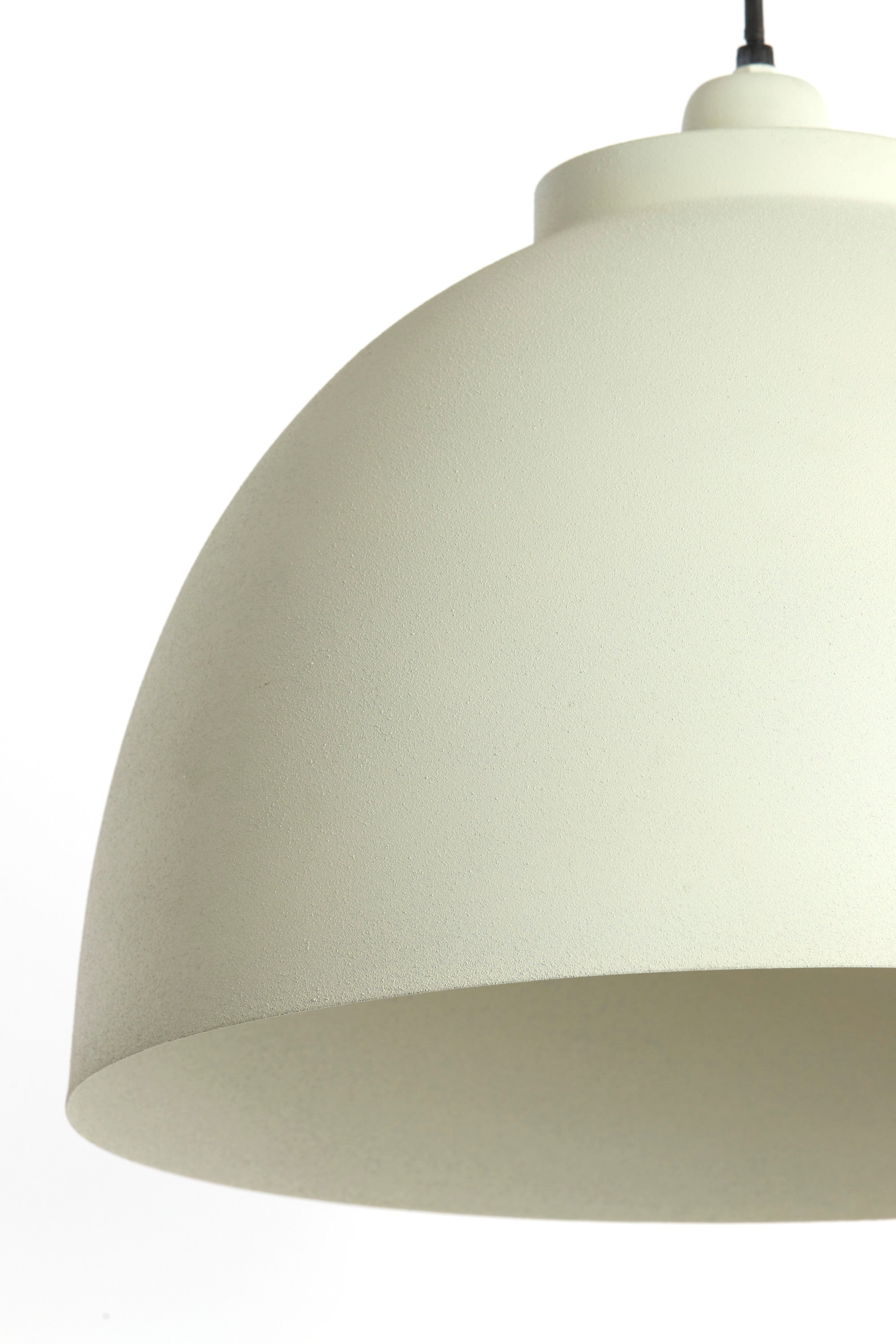 Kylie Cream Metal Pendant Light 45cm