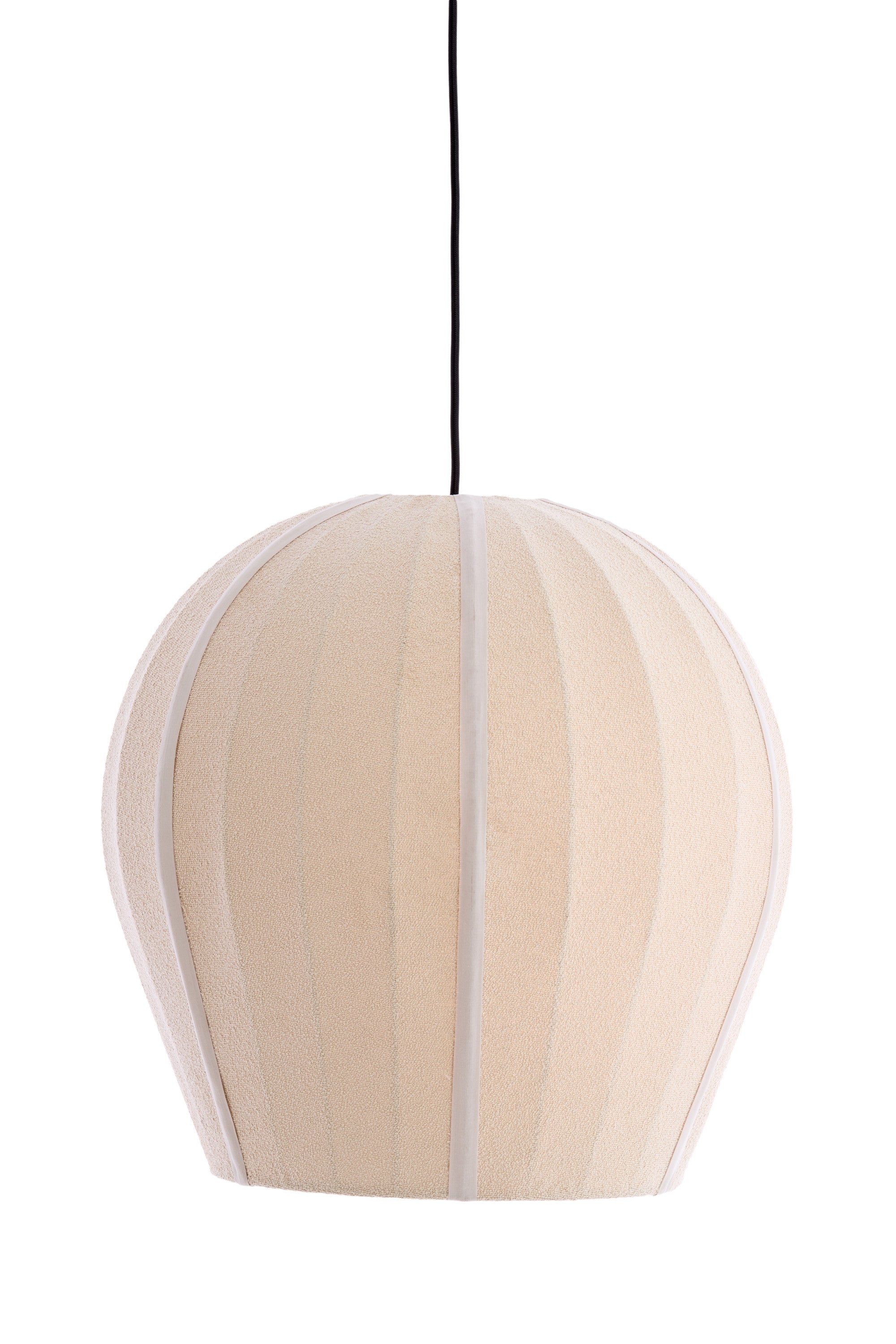 Zagori Sand Bouclé Pendant Light 44cm