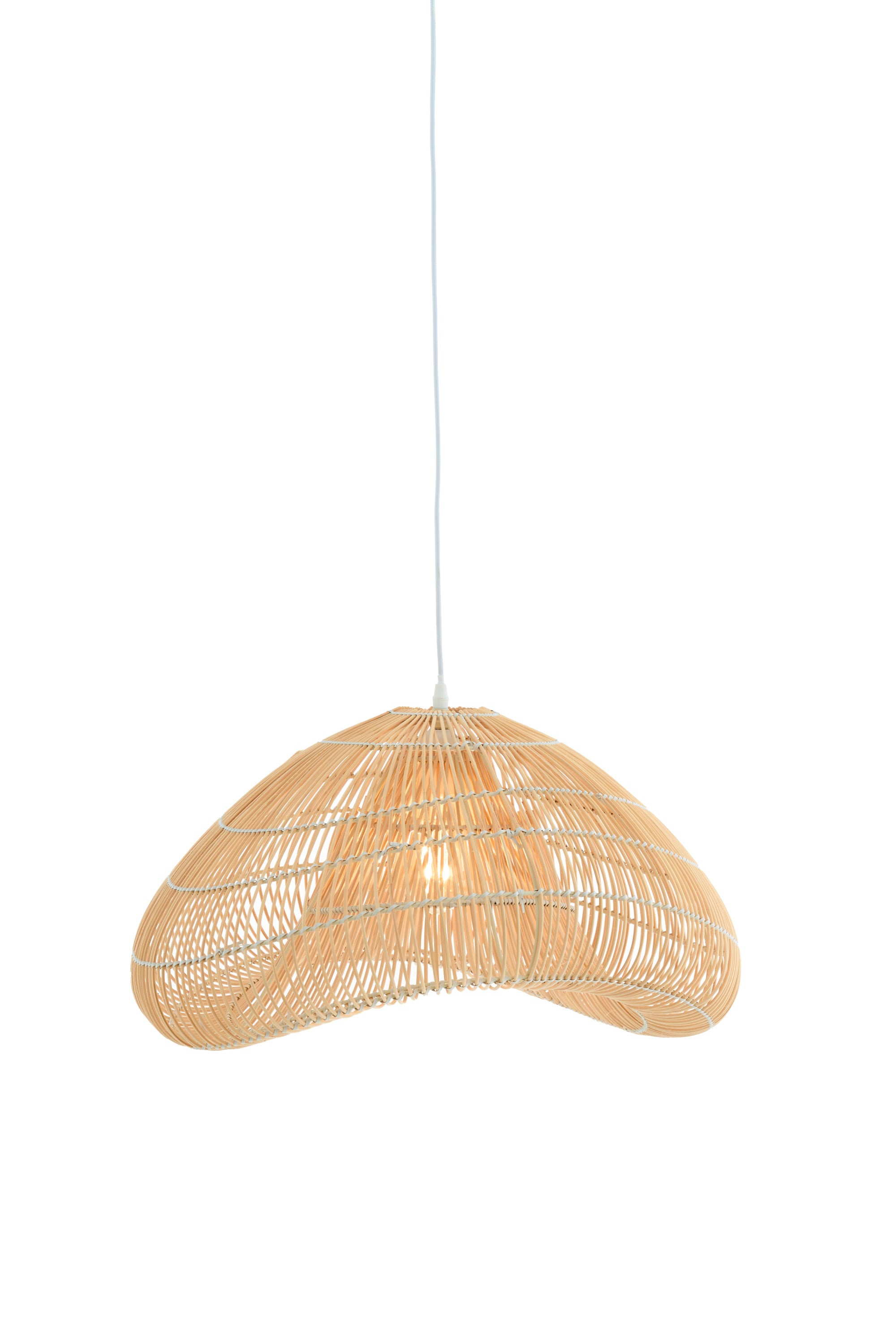 Janzur Natural Rattan Pendant Light 54cm