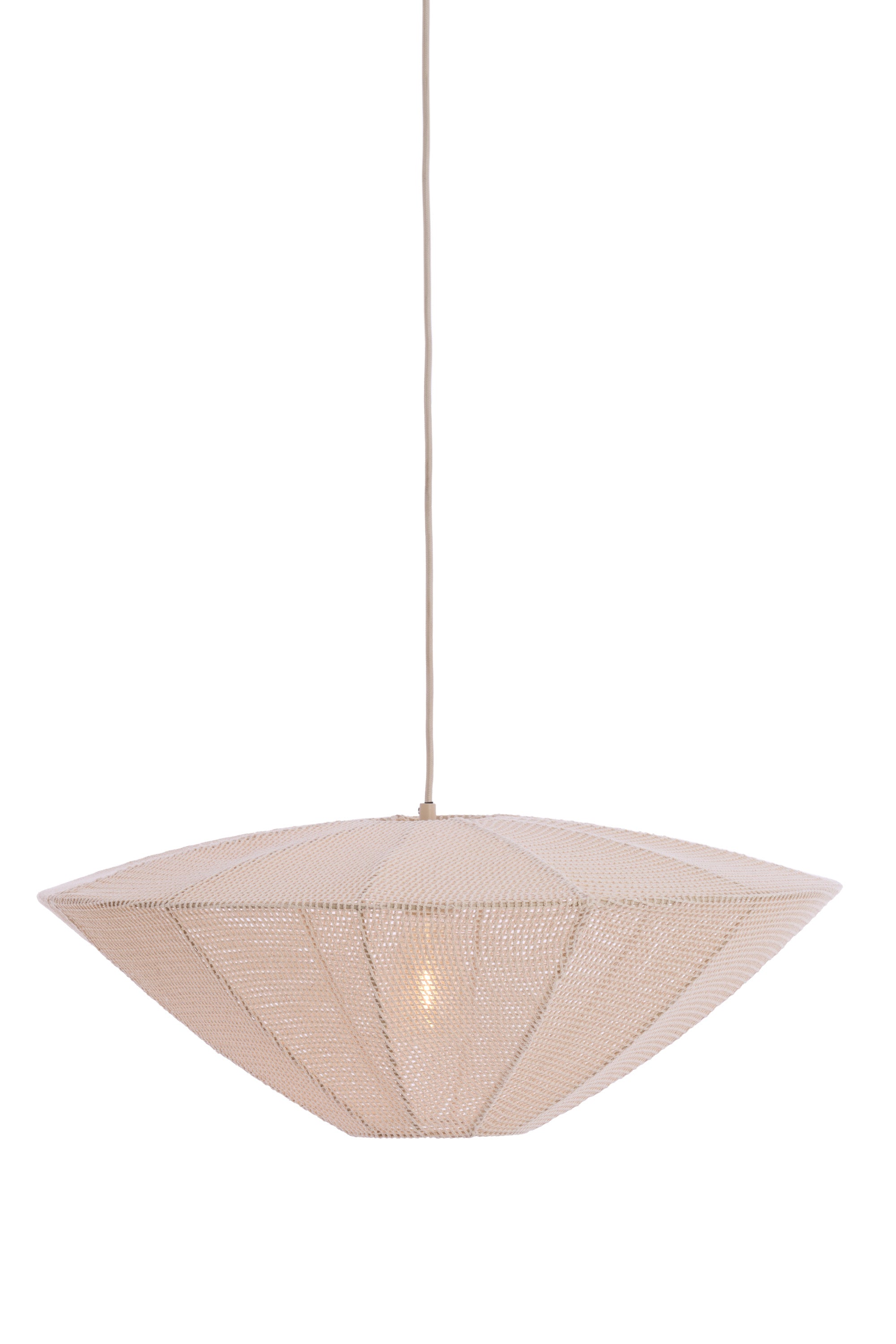 Satilla Cream Pendant Light 60cm