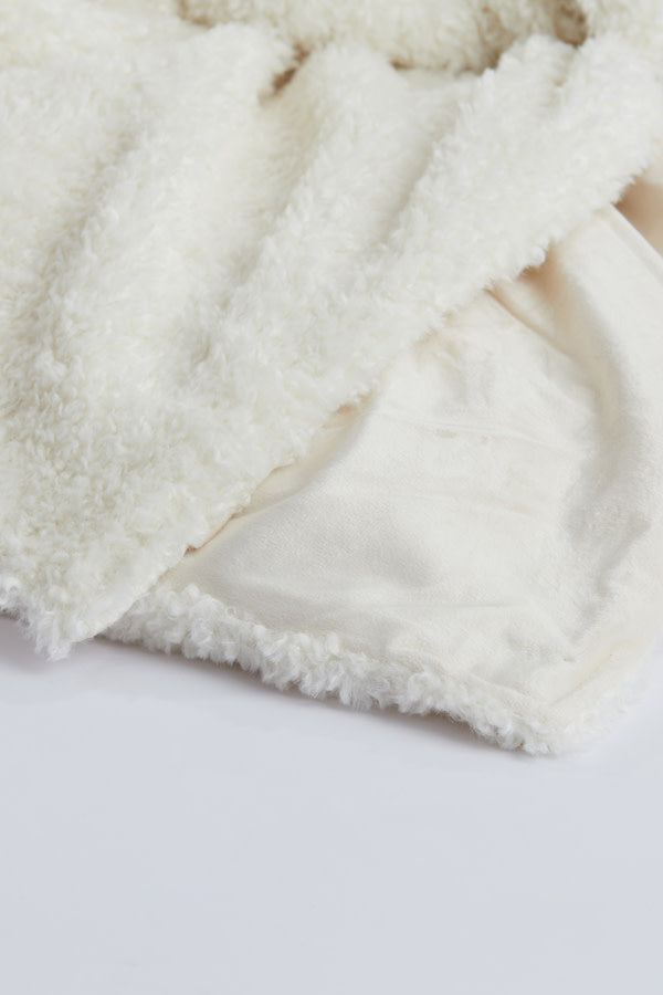 Bodi White Throw 152x127cm
