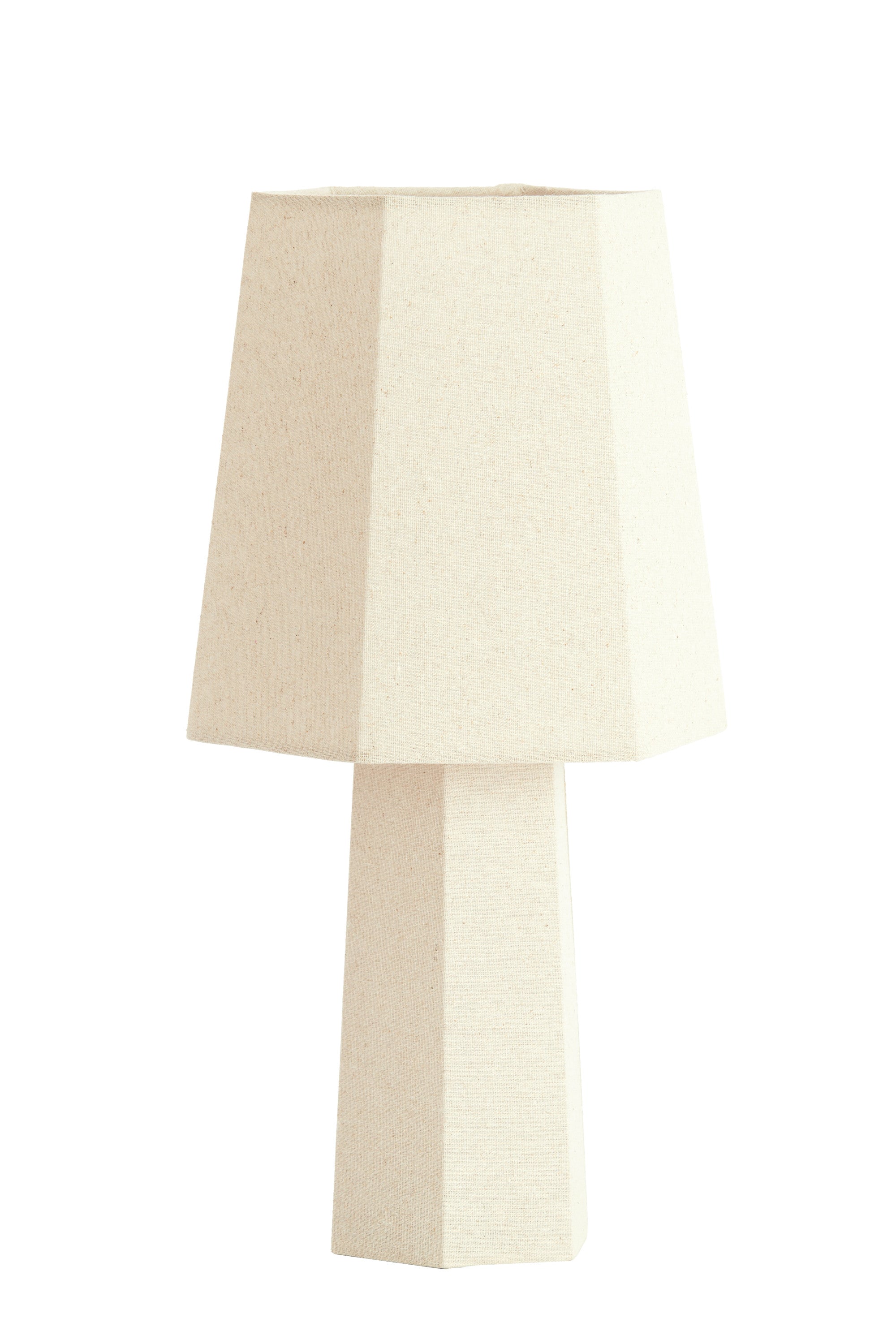 Musabo Natural Linen Table Lamp