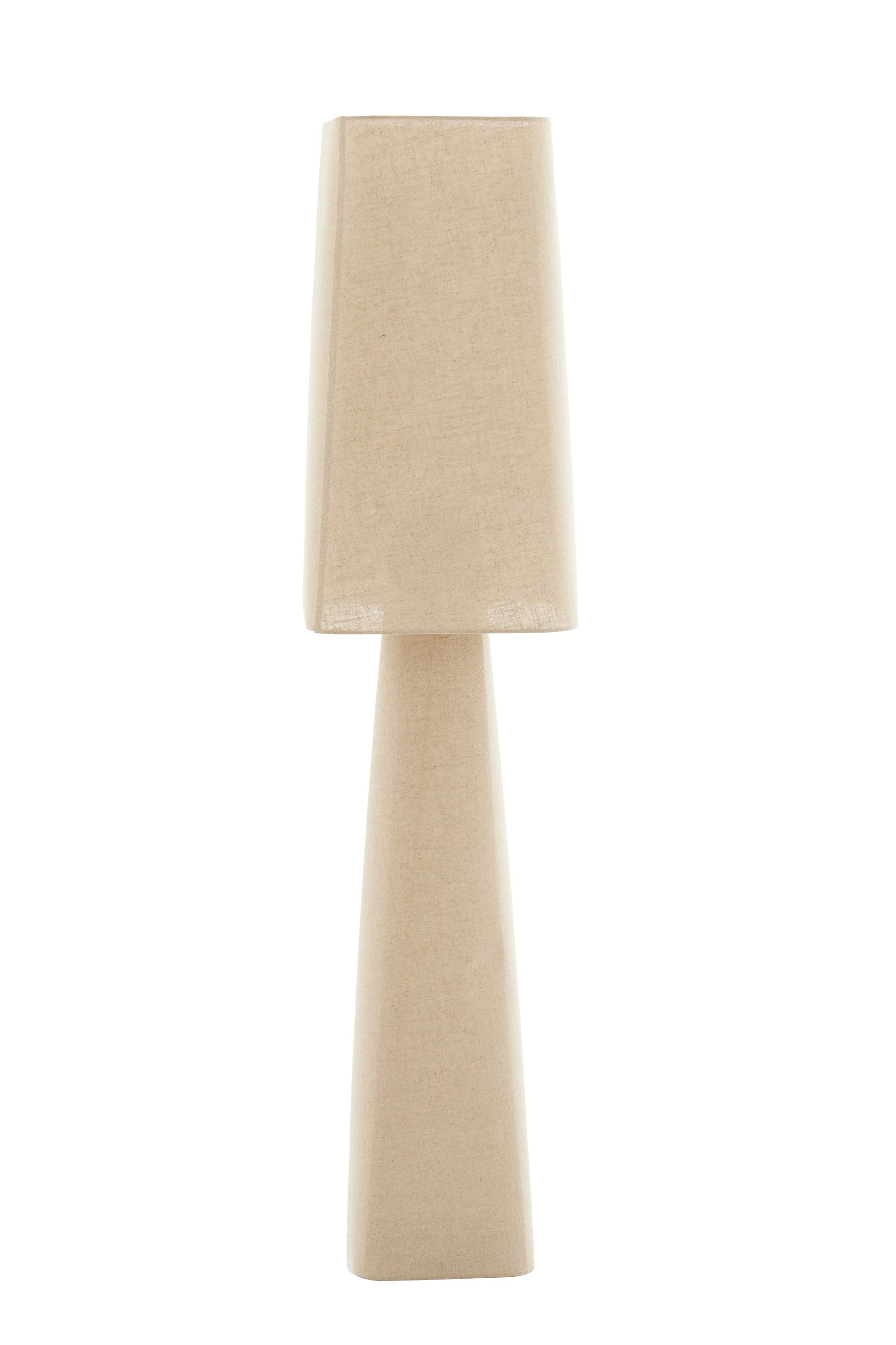 Mikko Natural Linen Floor Lamp
