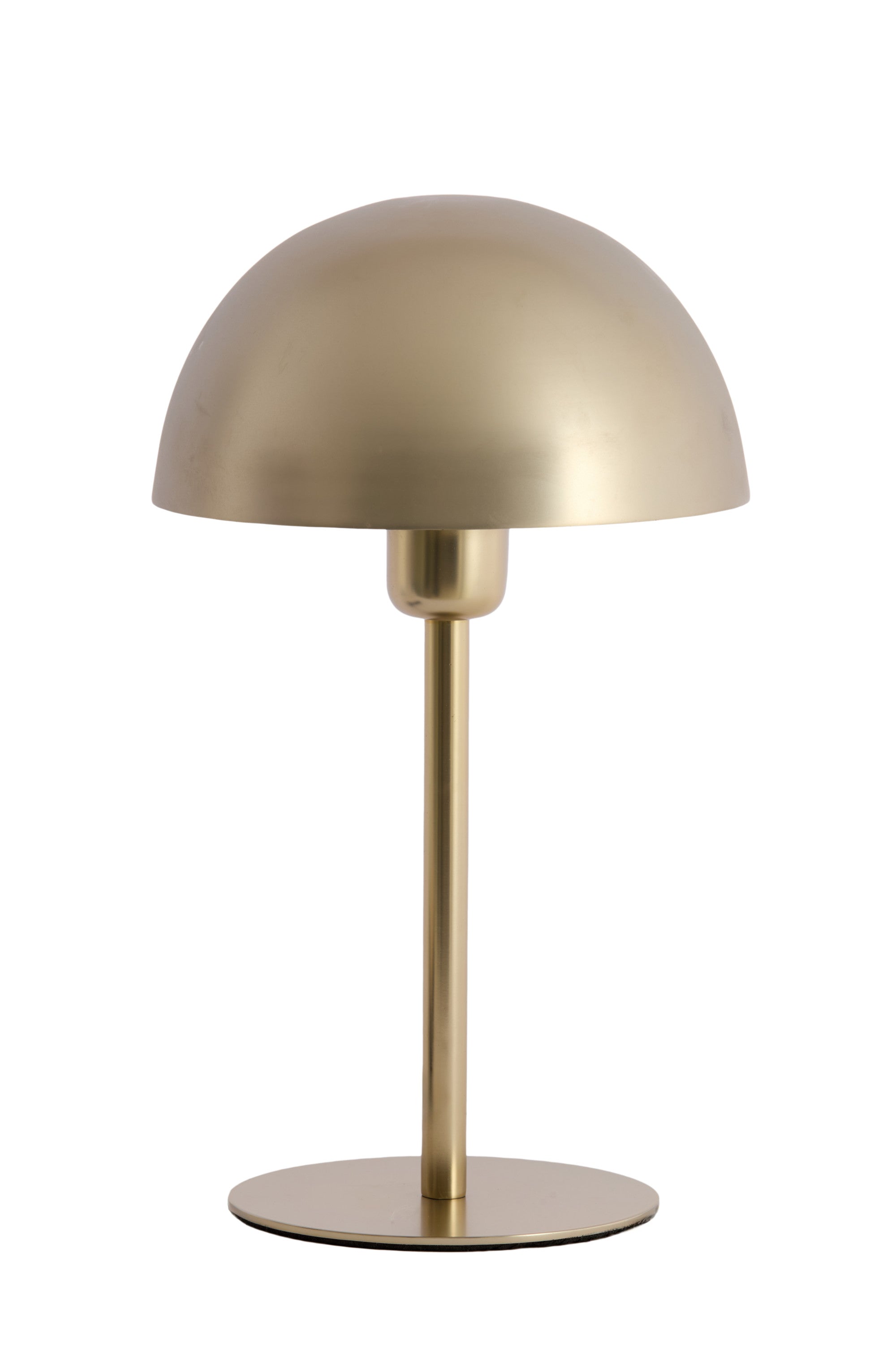 Cedillo Metallic Matt Light Gold Metal Table Lamp