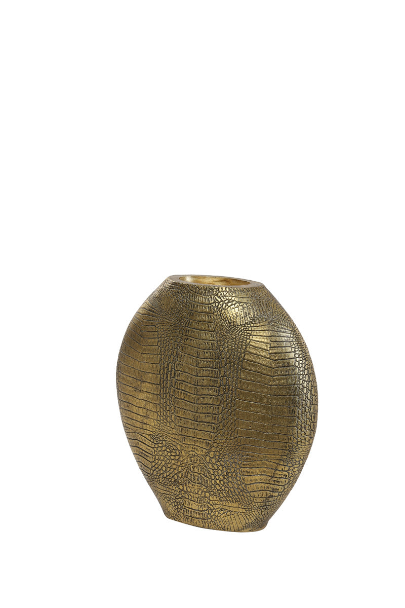Skeld Antique Bronze Vase 31.5cm