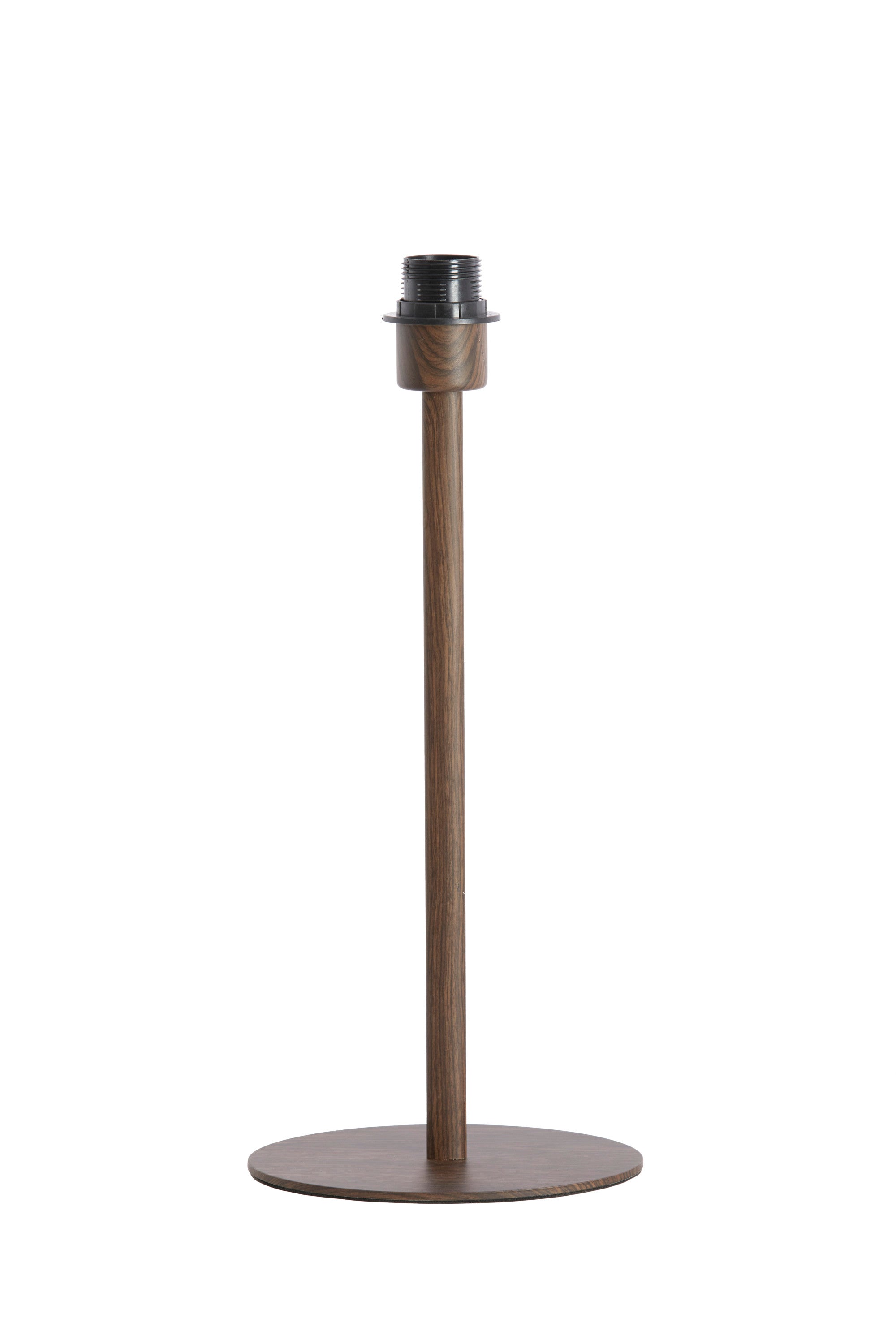 Cerini Dark Brown Wood Effect Table Lamp Base