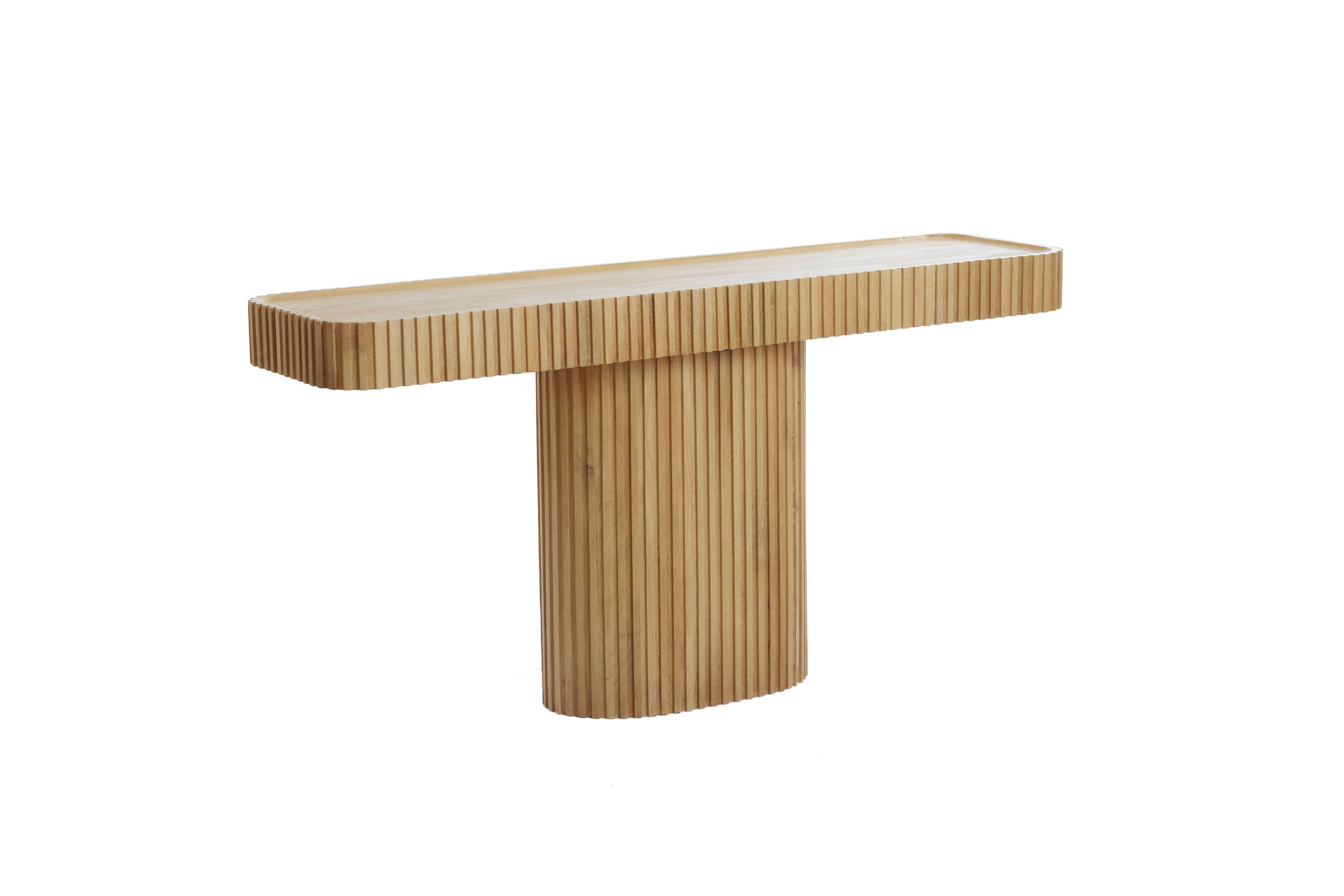 Kioto Natural Mango Wood Console Table