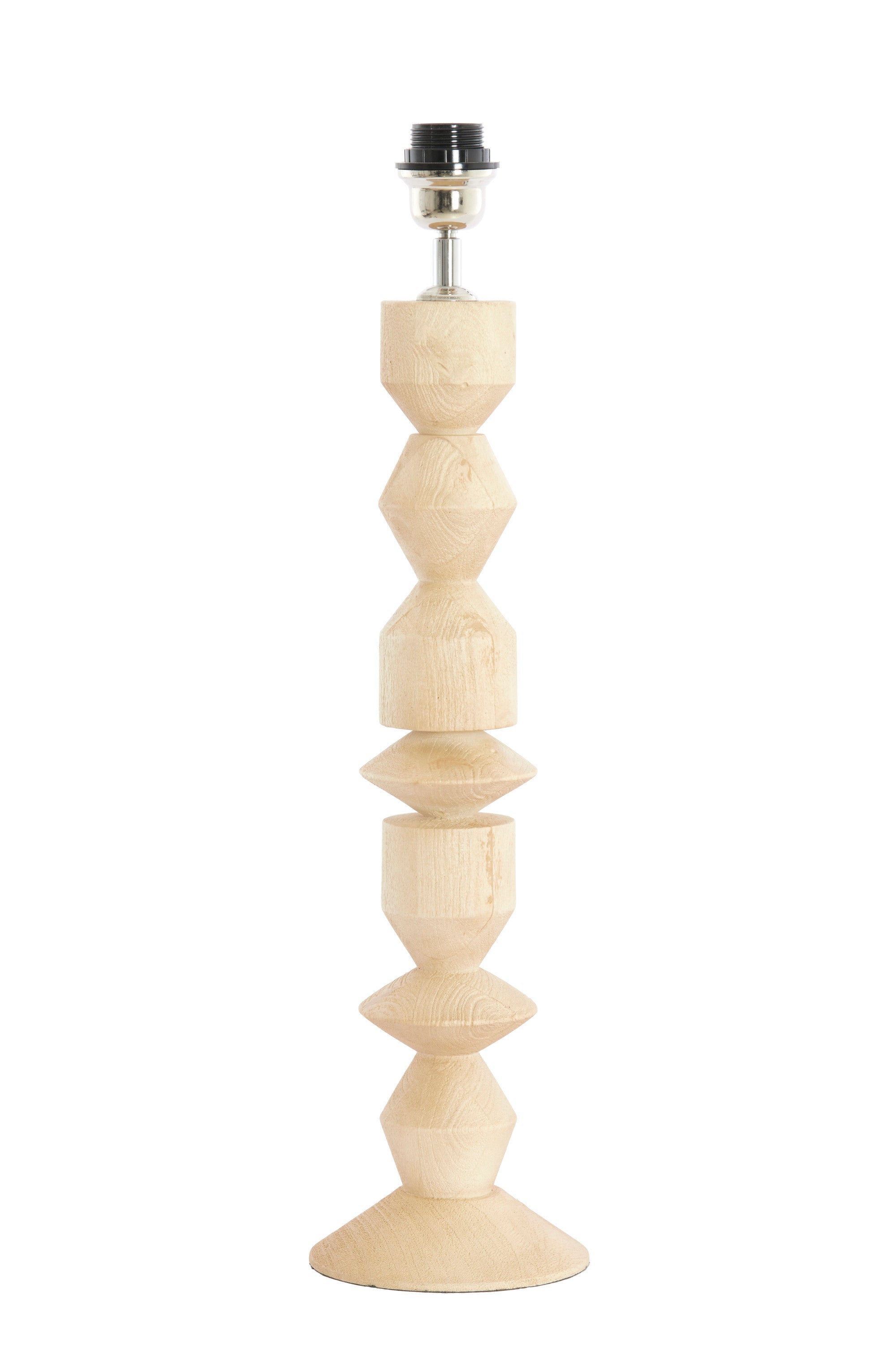 Edie Matt Natural Wood Table Lamp Base