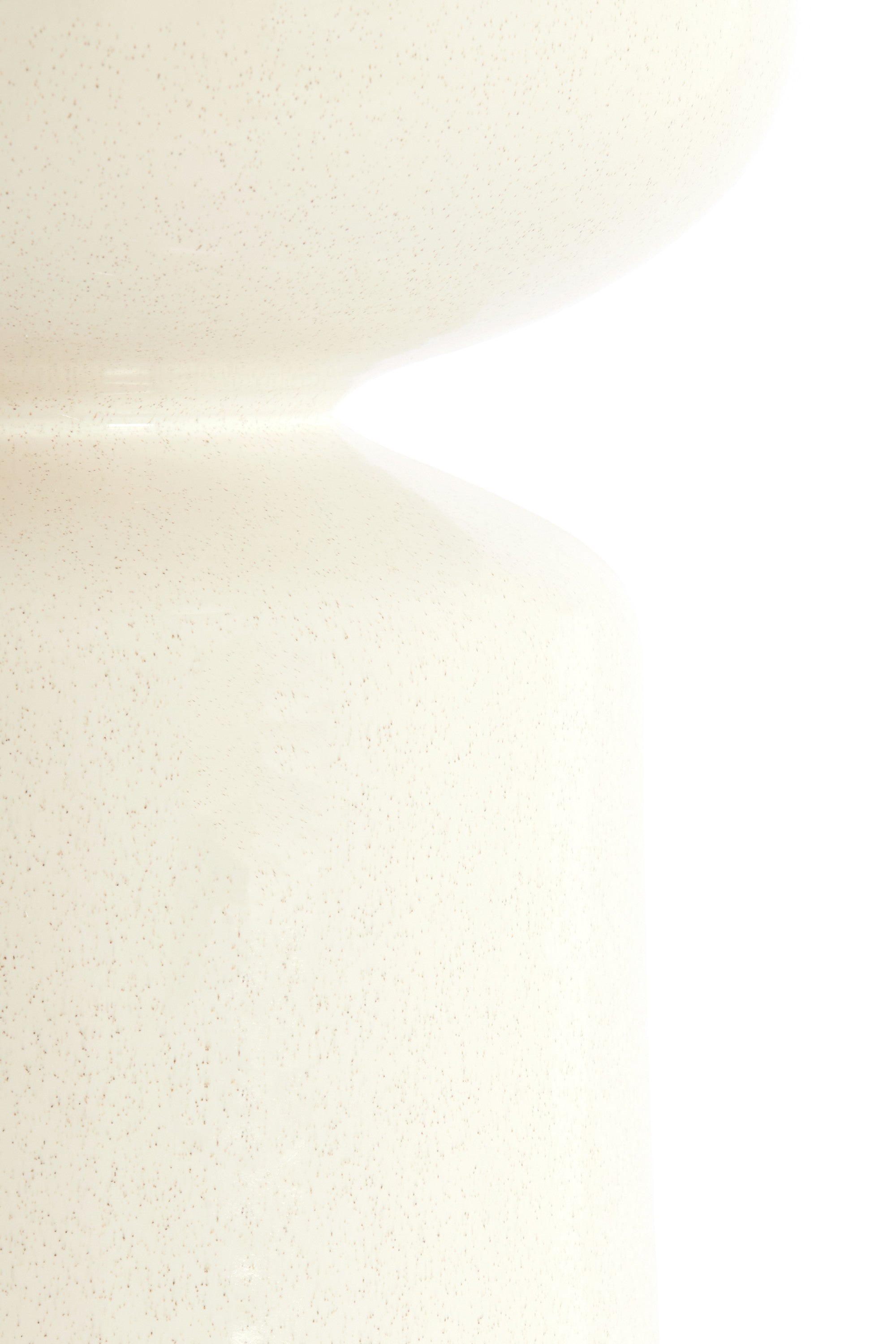 Kotor Cream Ceramic Round Side Table
