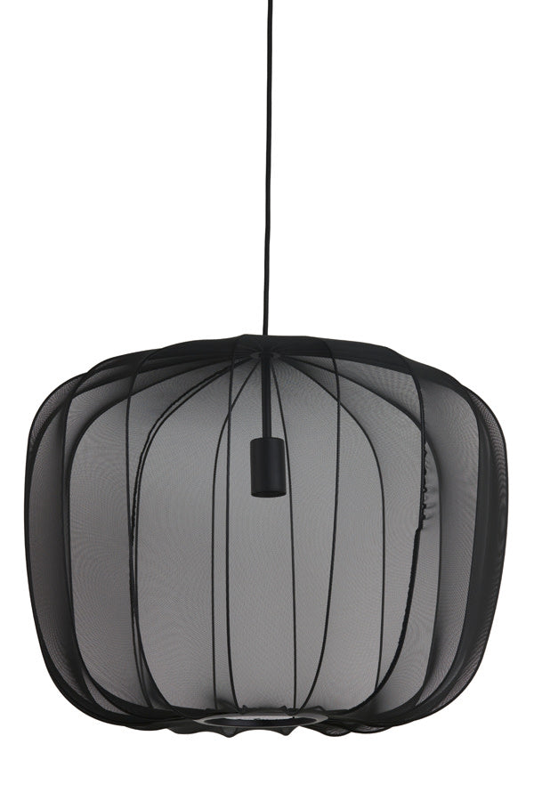 Plumeria Black Pendant Light 60cm