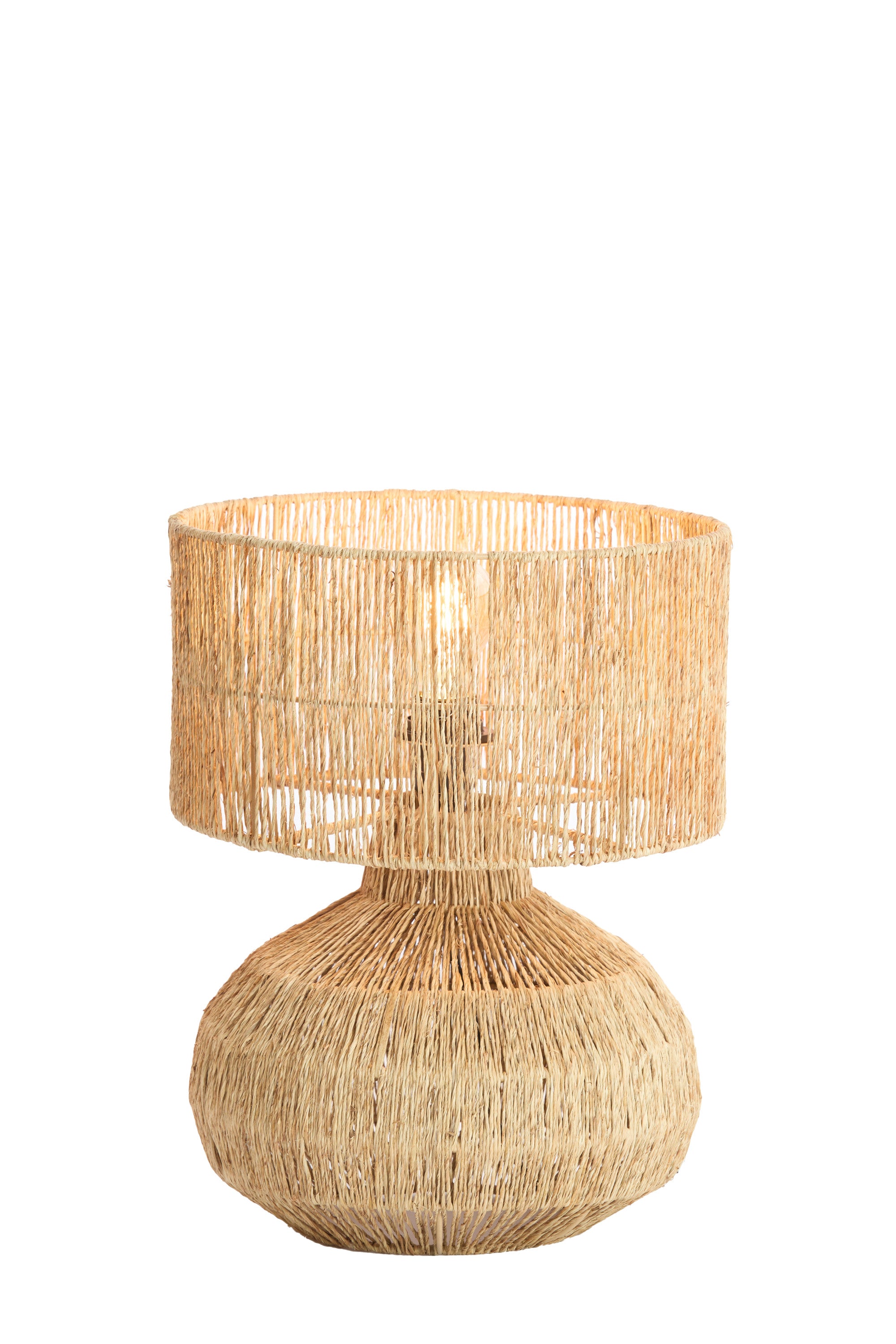 Arova Natural Jute Table Lamp