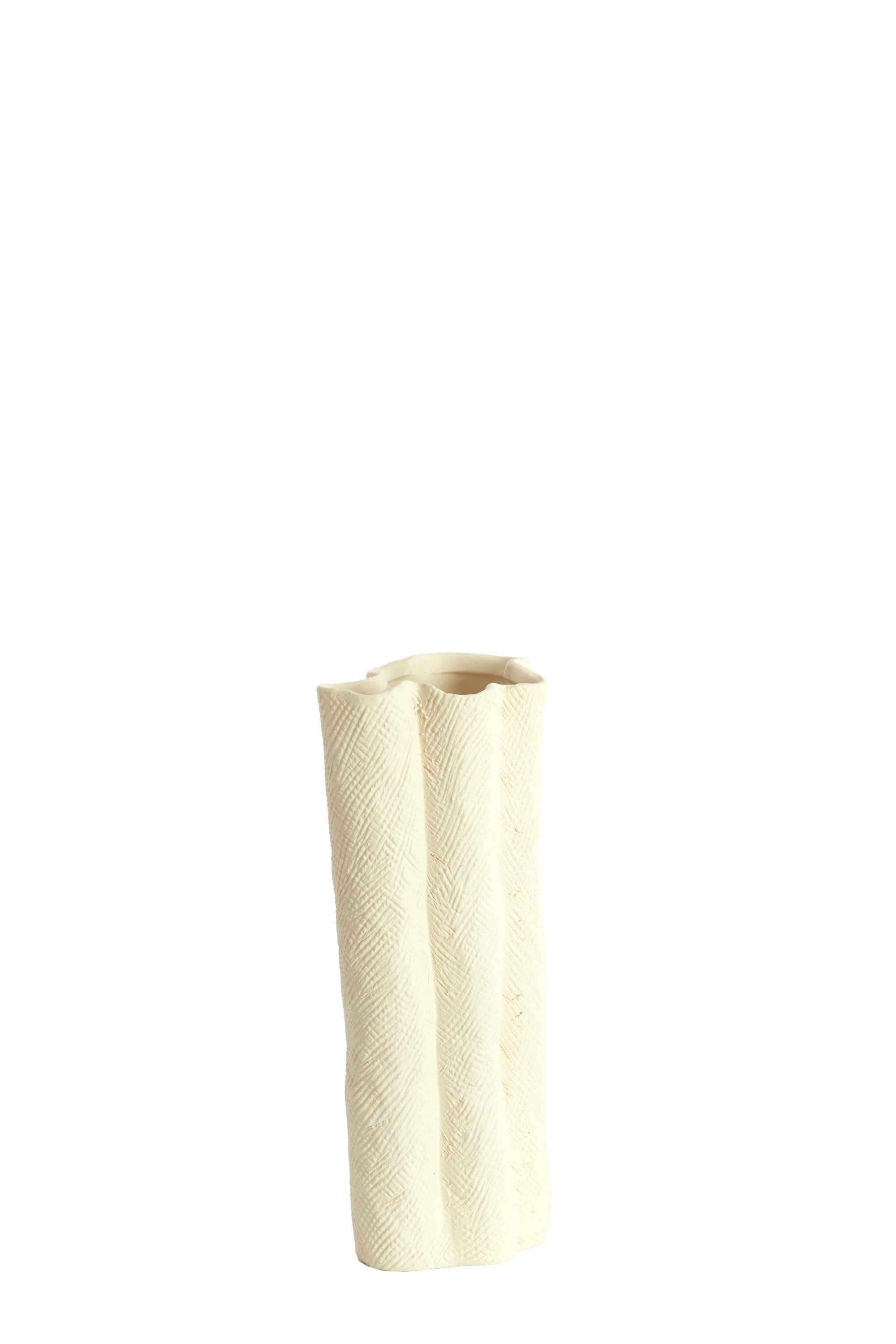 Flovilla Cream Ceramic Vase 30cm